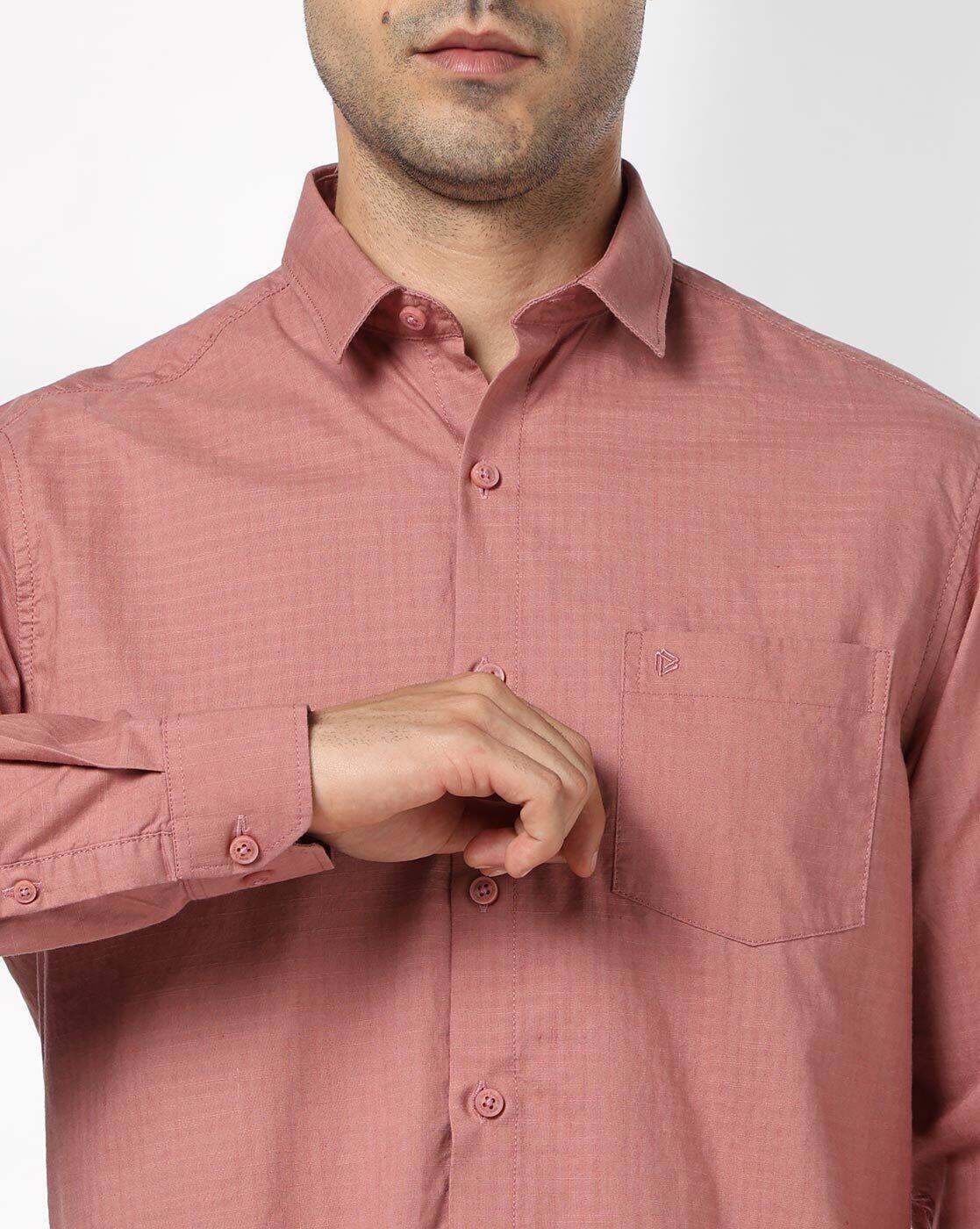 John Players | Men Slim Fit Casual Shirt|4