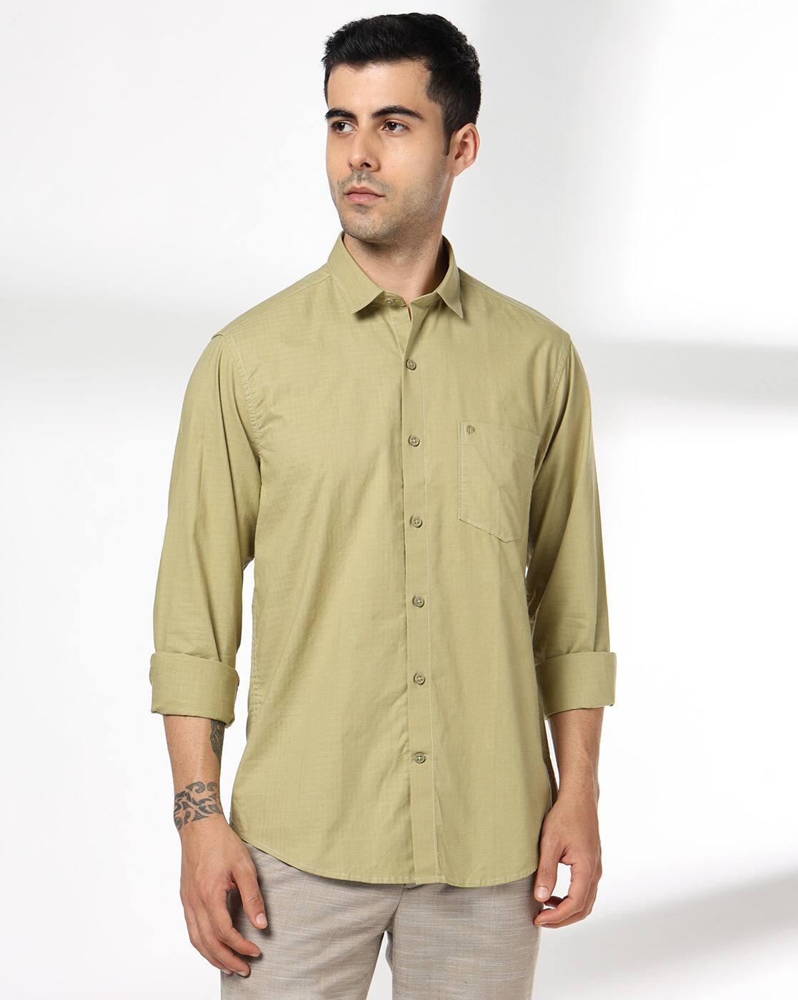 Men Slim Fit Casual Shirt
