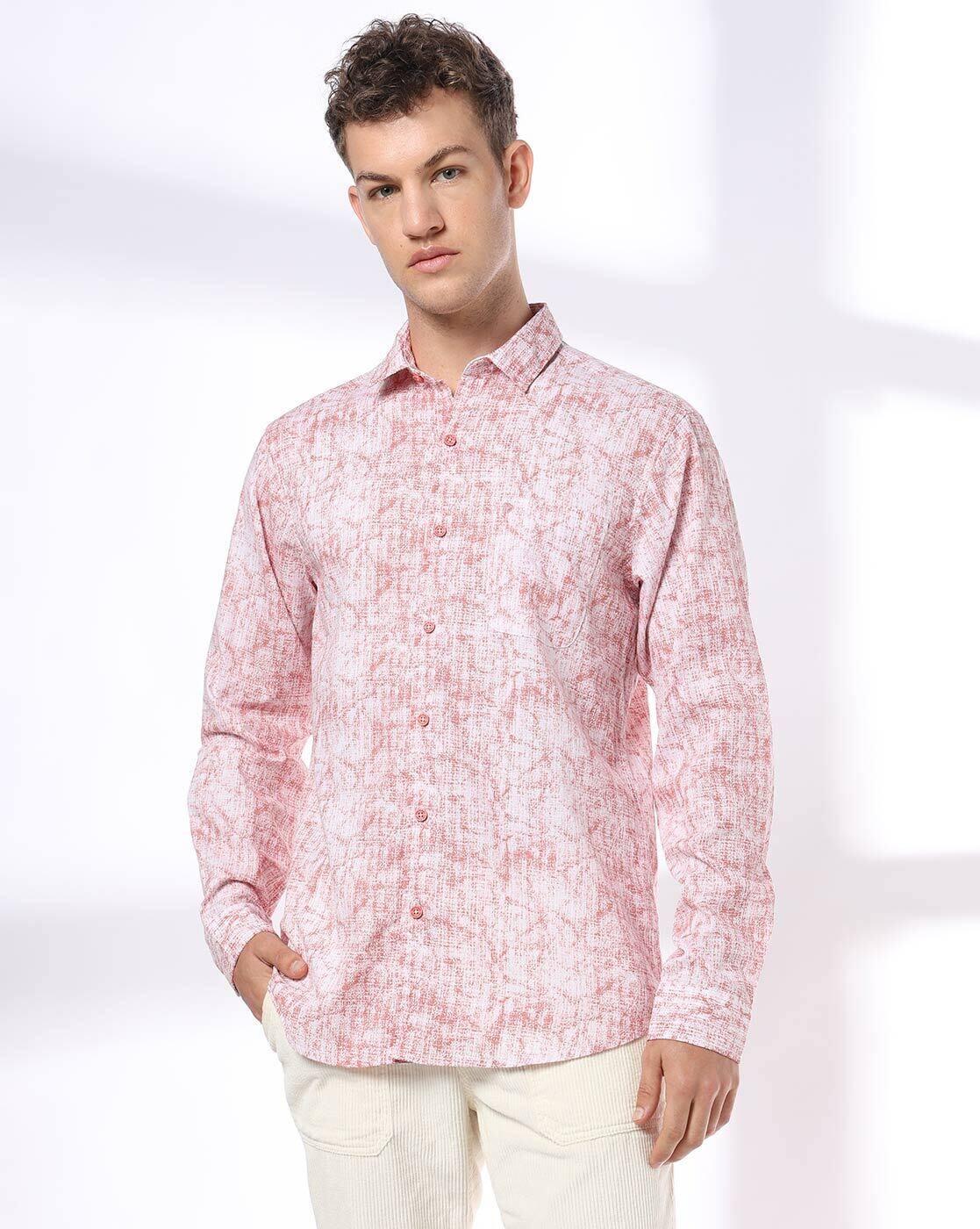 John Players | Men Cotton Slim Fit Casual Shirt|3