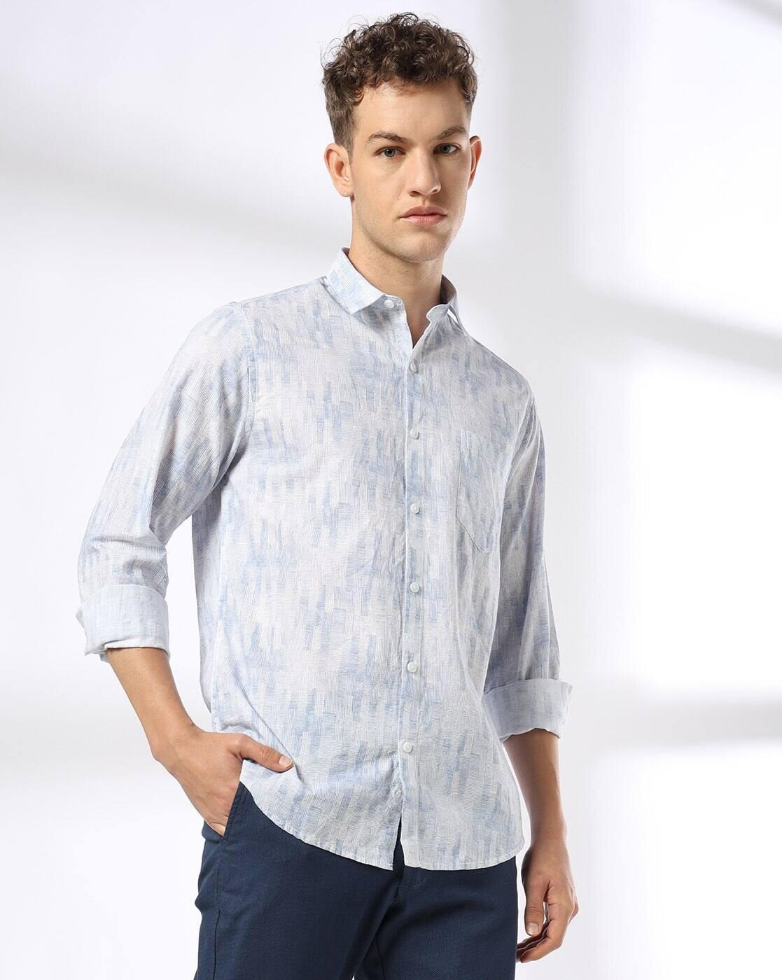 John Players | Men Slim Fit Casual Shirt|0