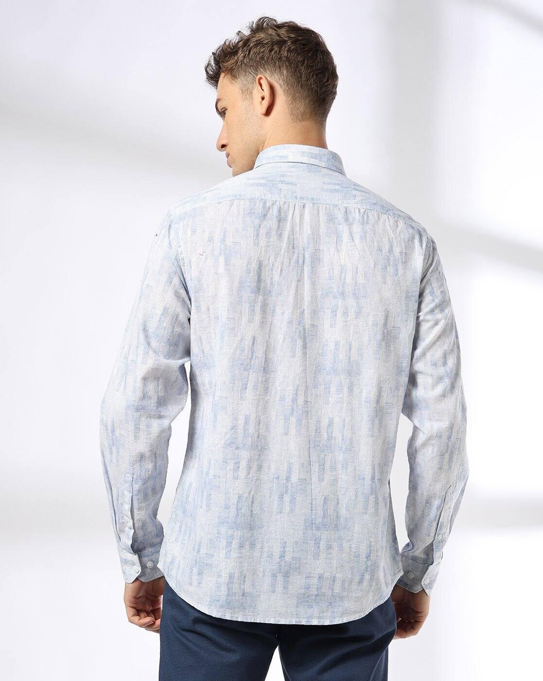 John Players | Men Slim Fit Casual Shirt|2