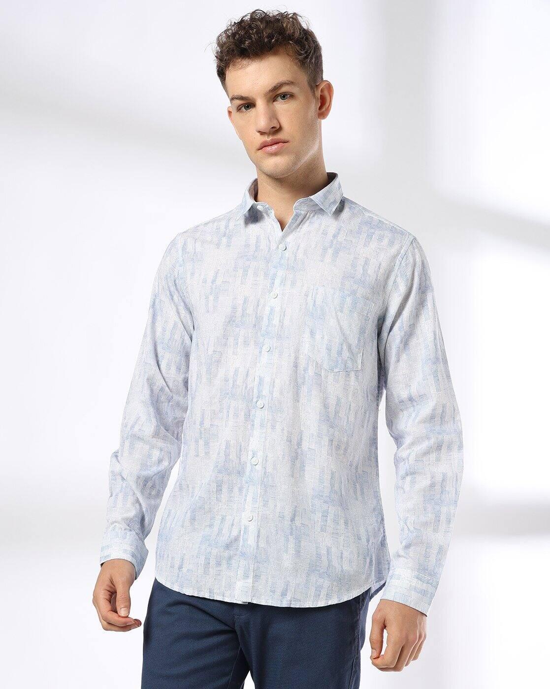 John Players | Men Slim Fit Casual Shirt|3