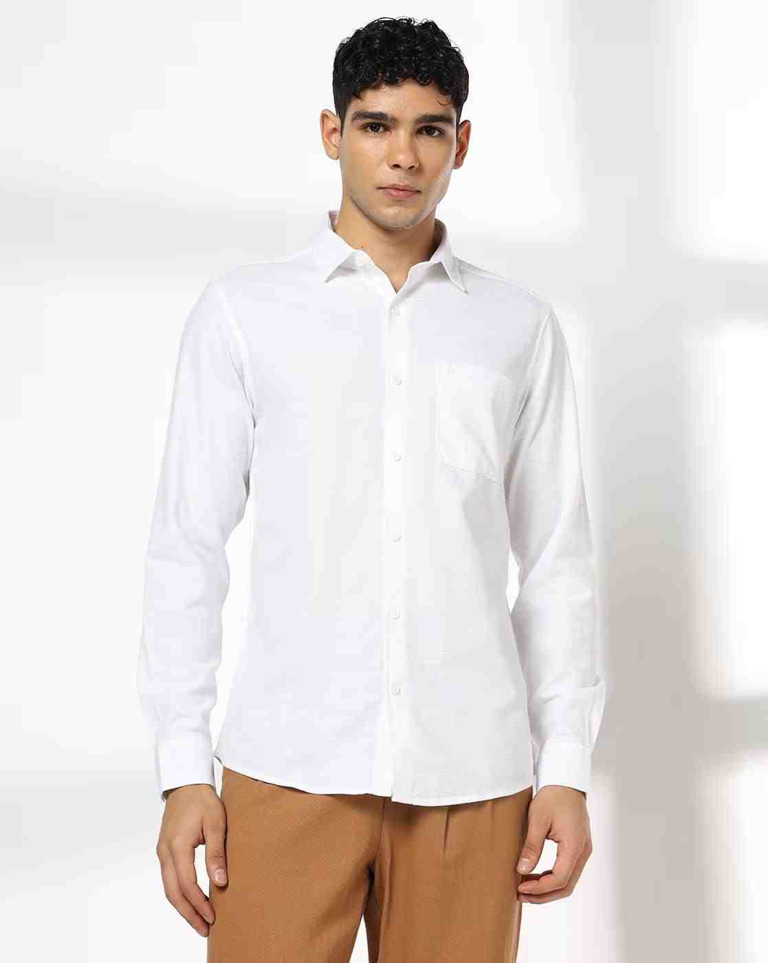 John Players | Men Slim Fit Shirt|3