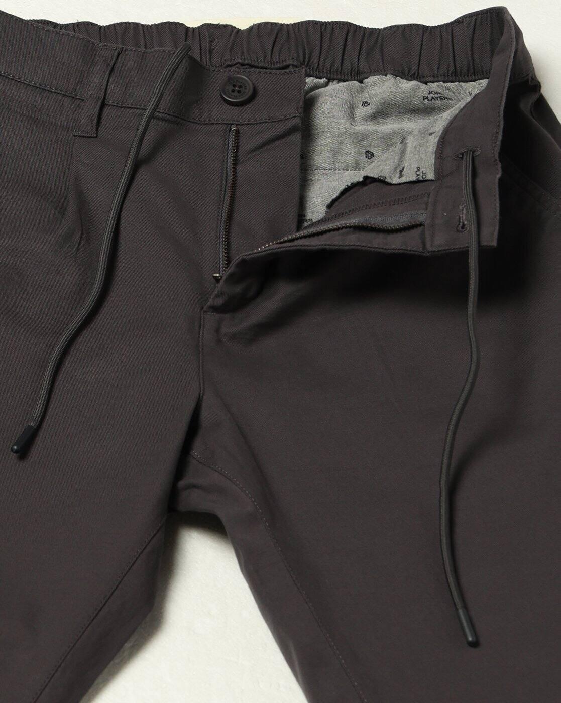 John Players | Men Comfort Fit Pleated Chinos|4