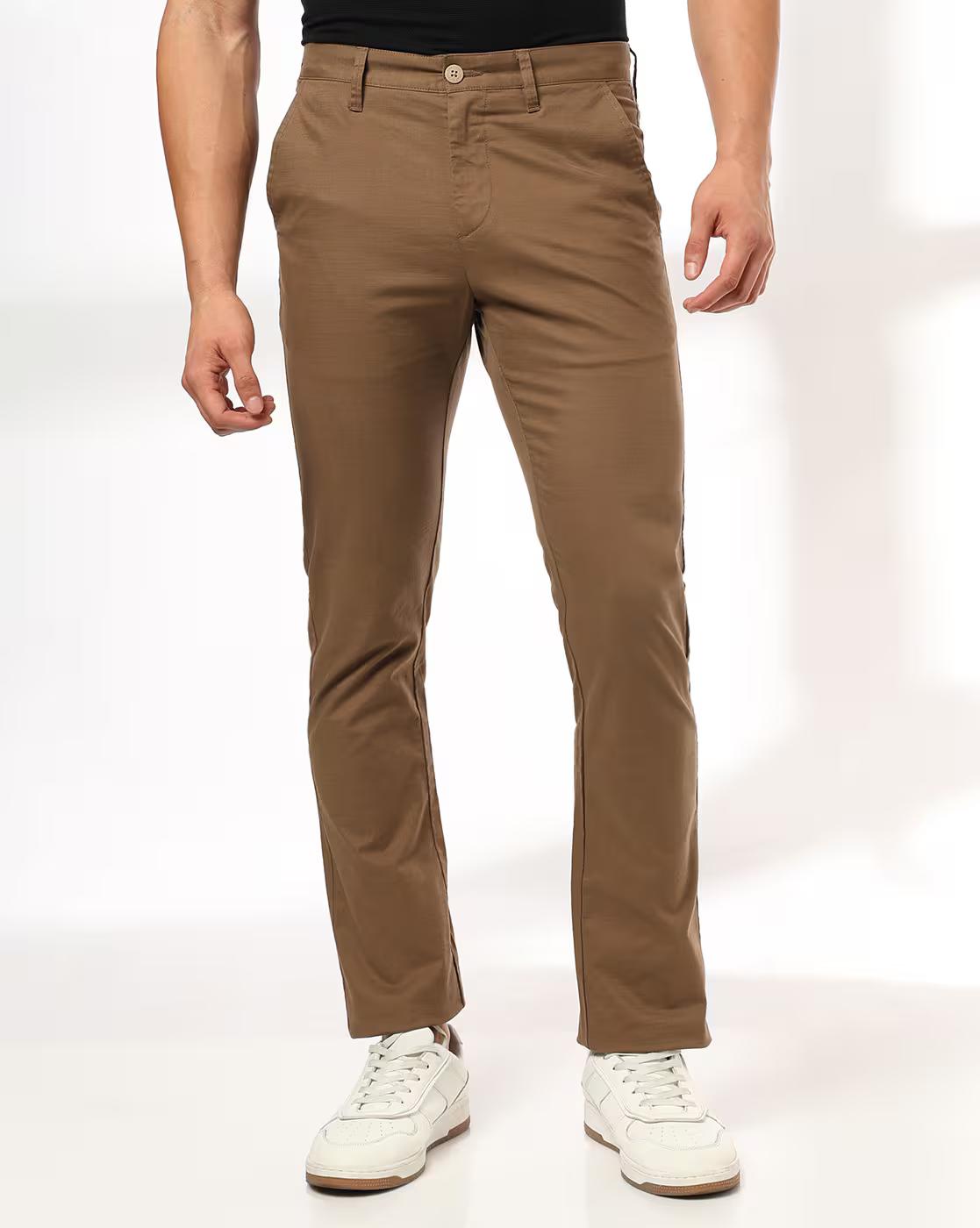 John Players | Men Straight Fit Chinos|0