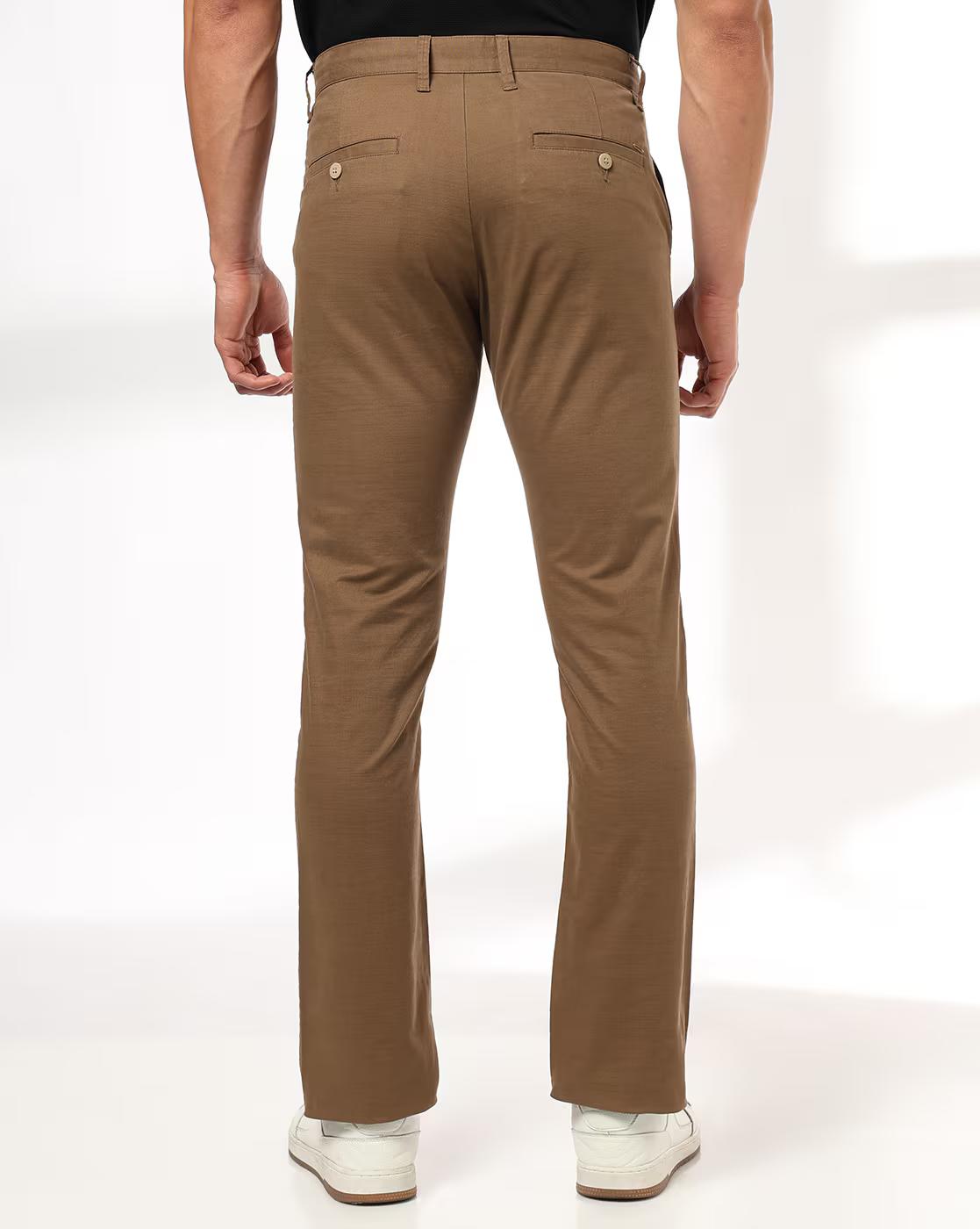 John Players | Men Straight Fit Chinos|2