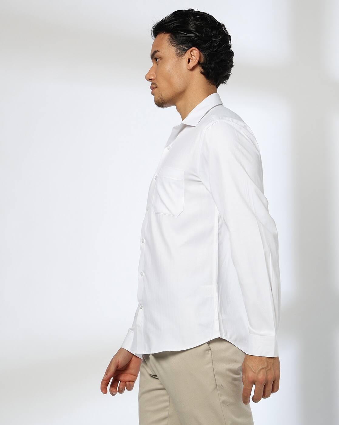 John Players | Men Slim Fit Shirt with Patch Pocket|1