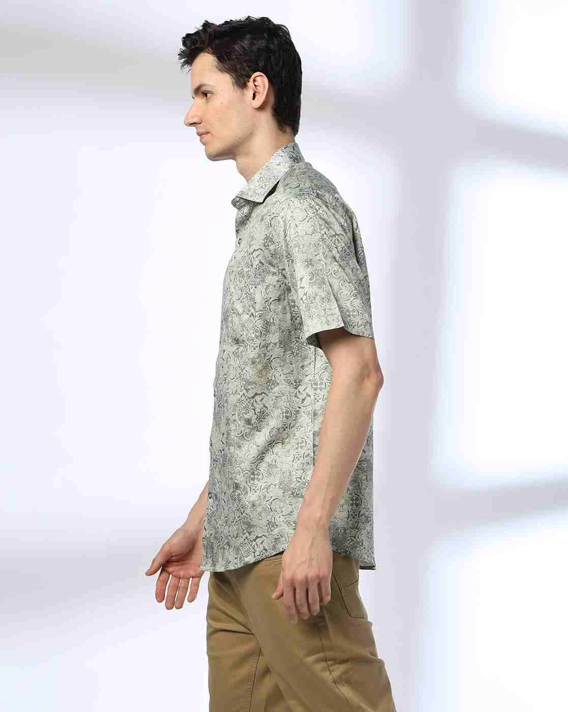 JOHN PLAYERS | Men Printed Regular Fit Shirt|1