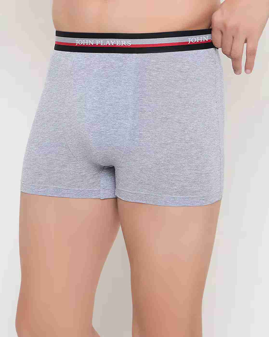 JOHN PLAYERS | Men Regular Fit Trunks|1