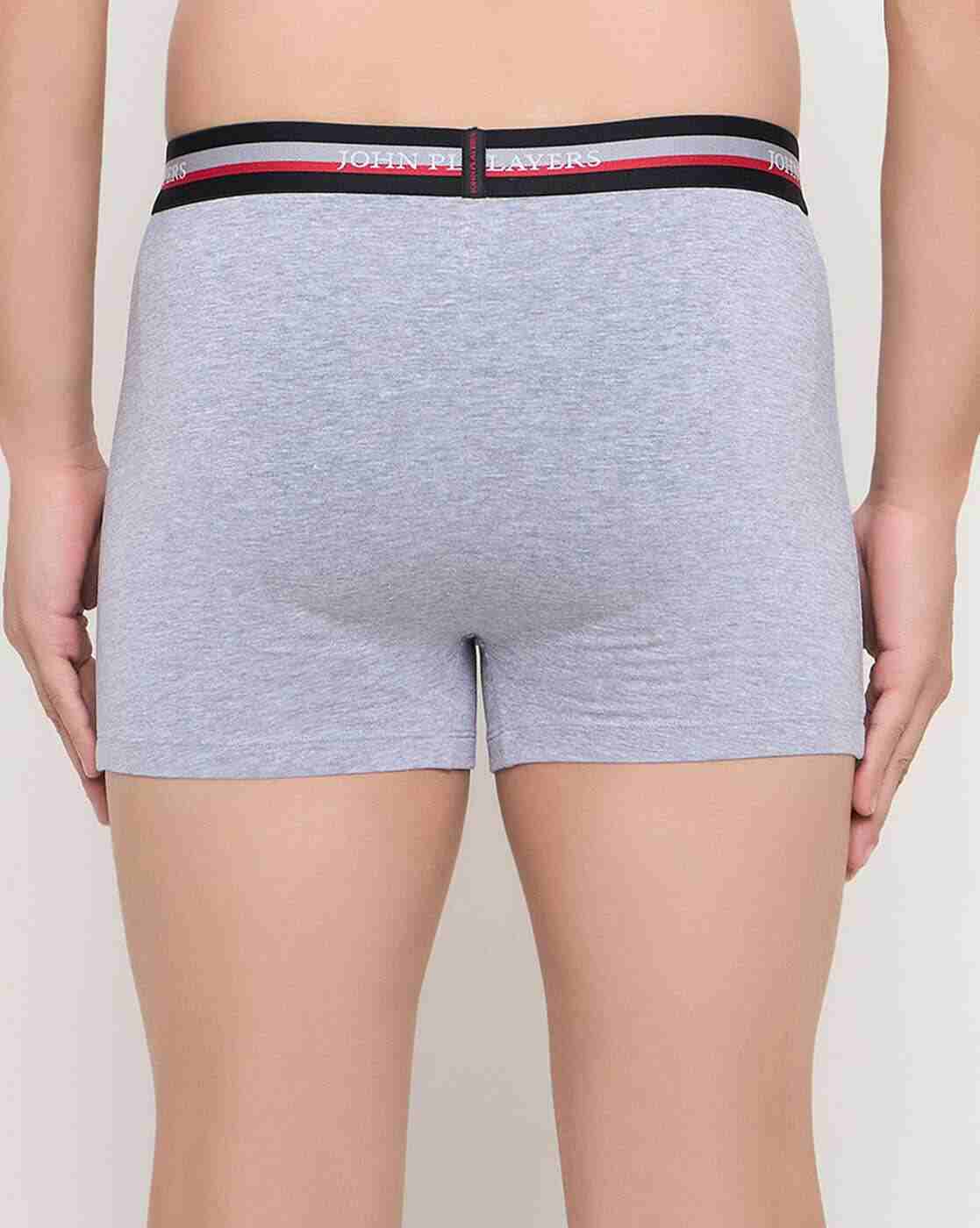 JOHN PLAYERS | Men Regular Fit Trunks|3