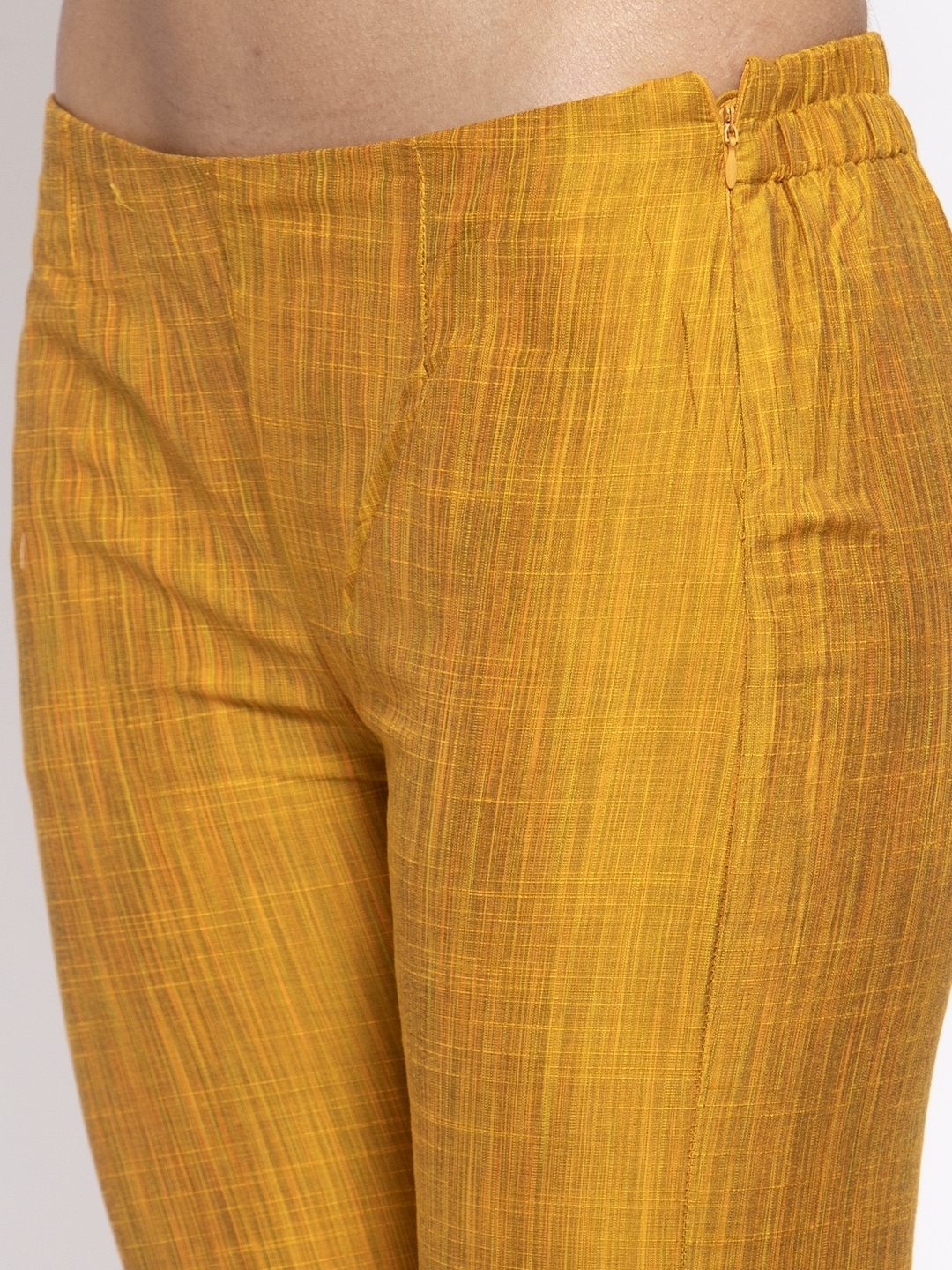 Jompers | Jompers® Women Yellow Kurta with Pants 4