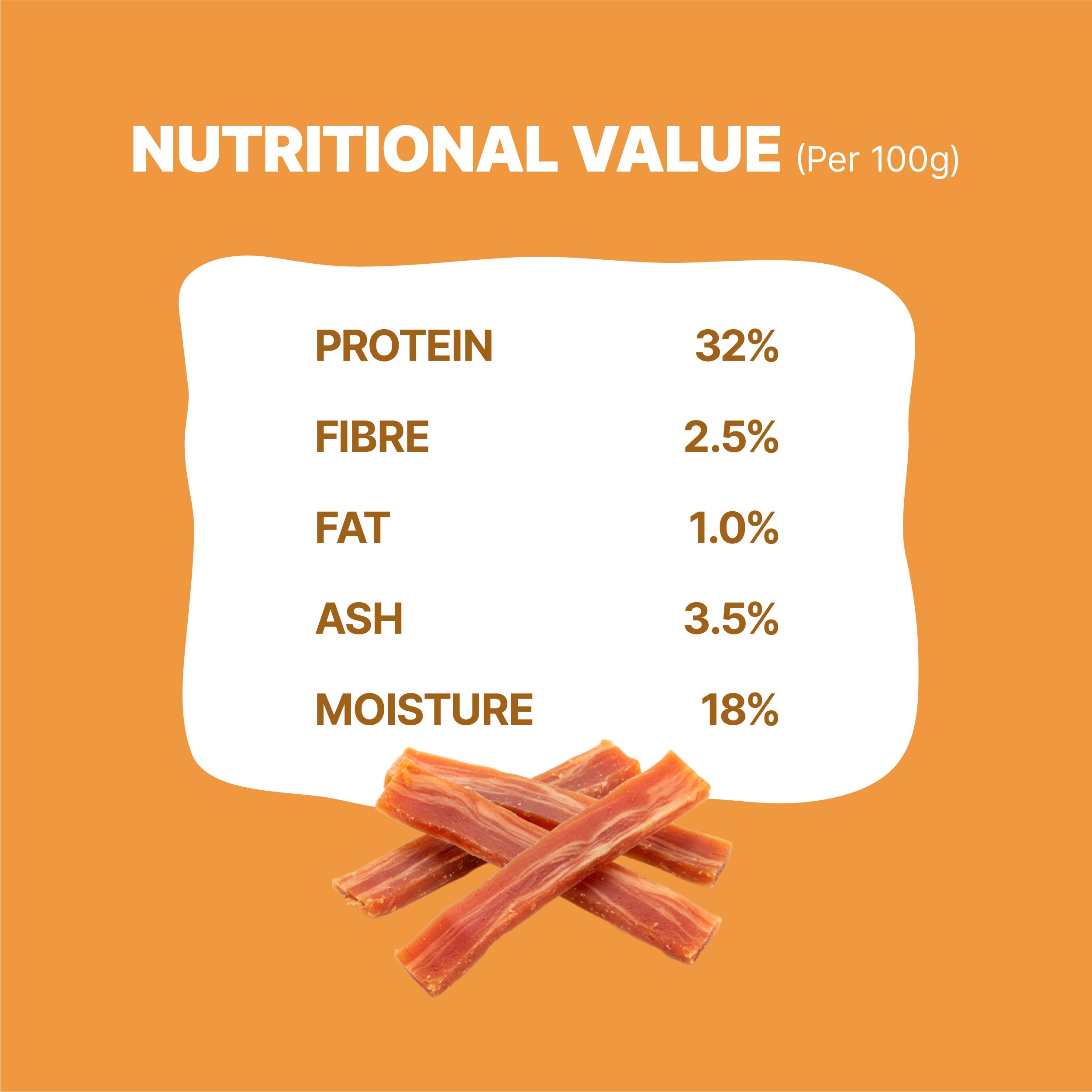 Snackers Marbled Chicken Strips Dog Treats 70g CL