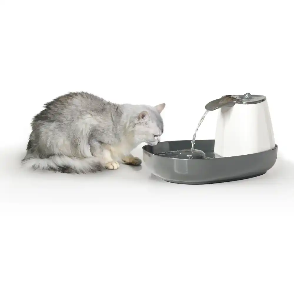 Savic Cascade White Anthracite Cat Water Fountain