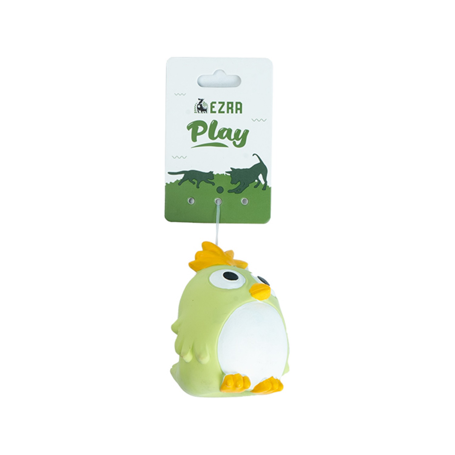 Ezra Play Young chicken Bird Squeaky Latex Toy