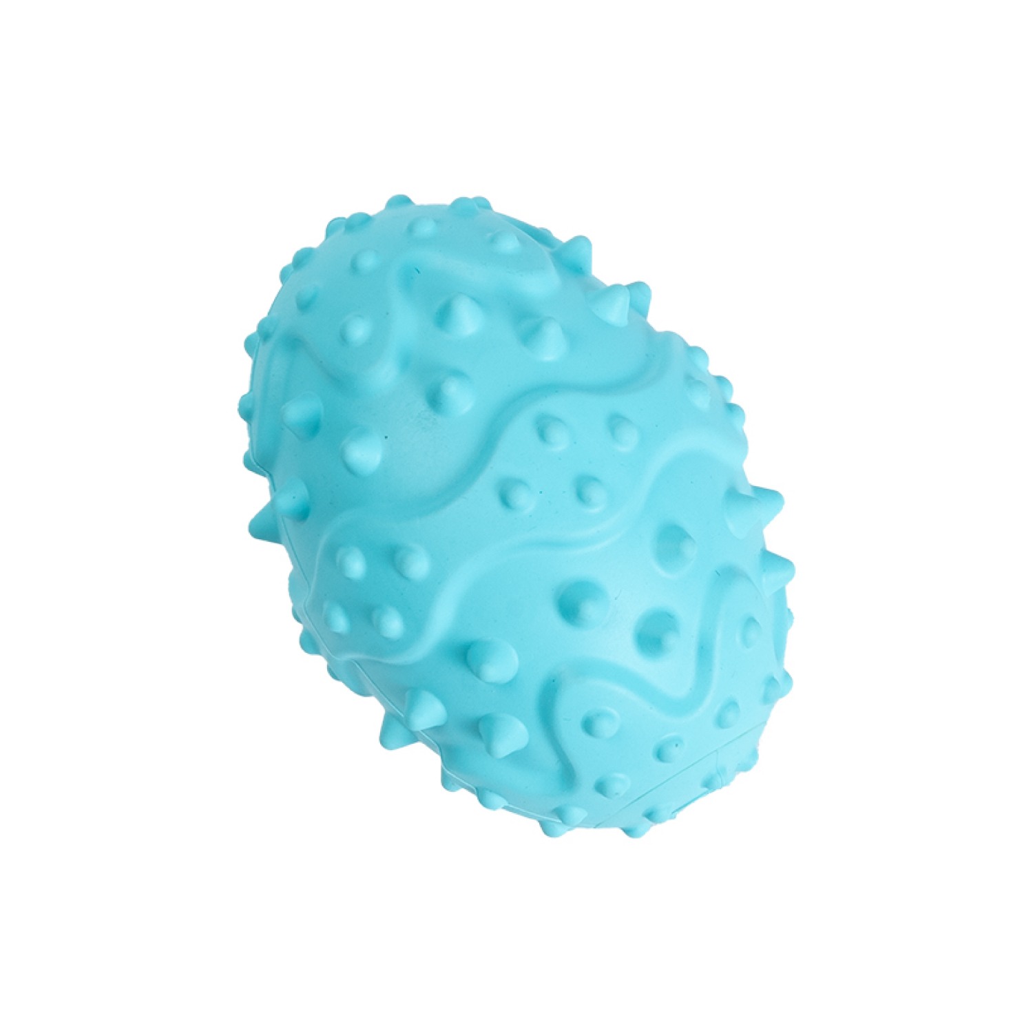 Ezra Play Refillable Pear - Blue Rubber Toy