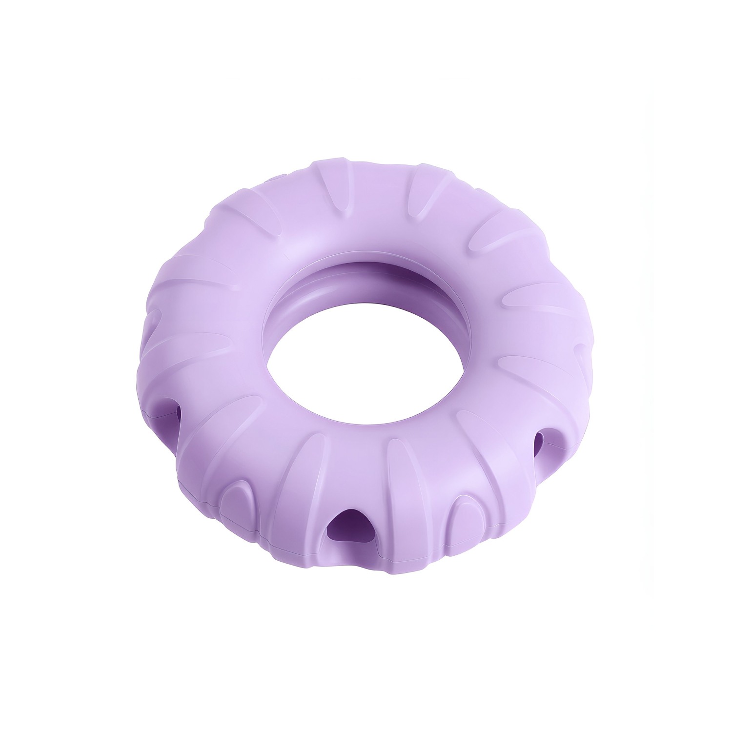 Ezra Play Gemstone Ring - Purple Rubber Toy