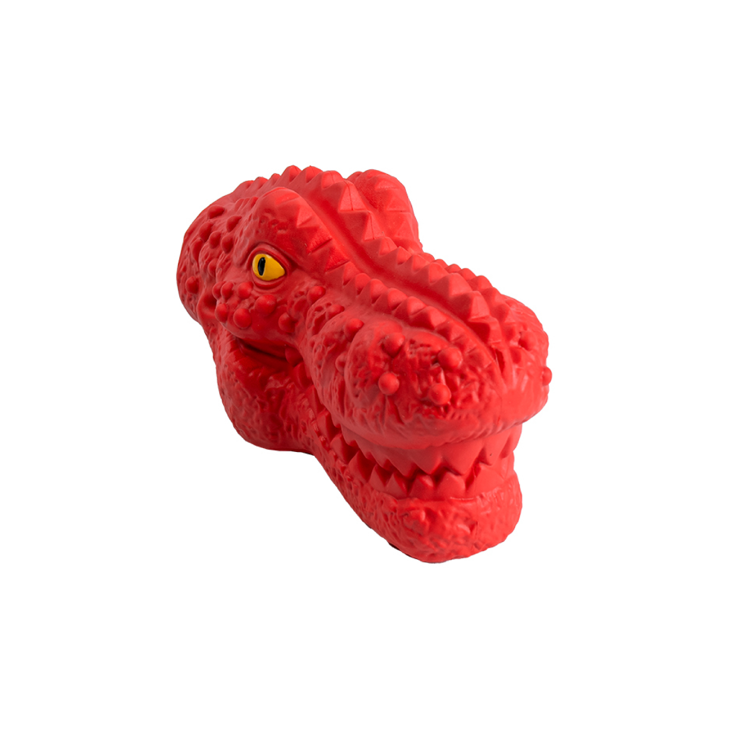 Ezra Play Crocodile - Red Rubber Toy