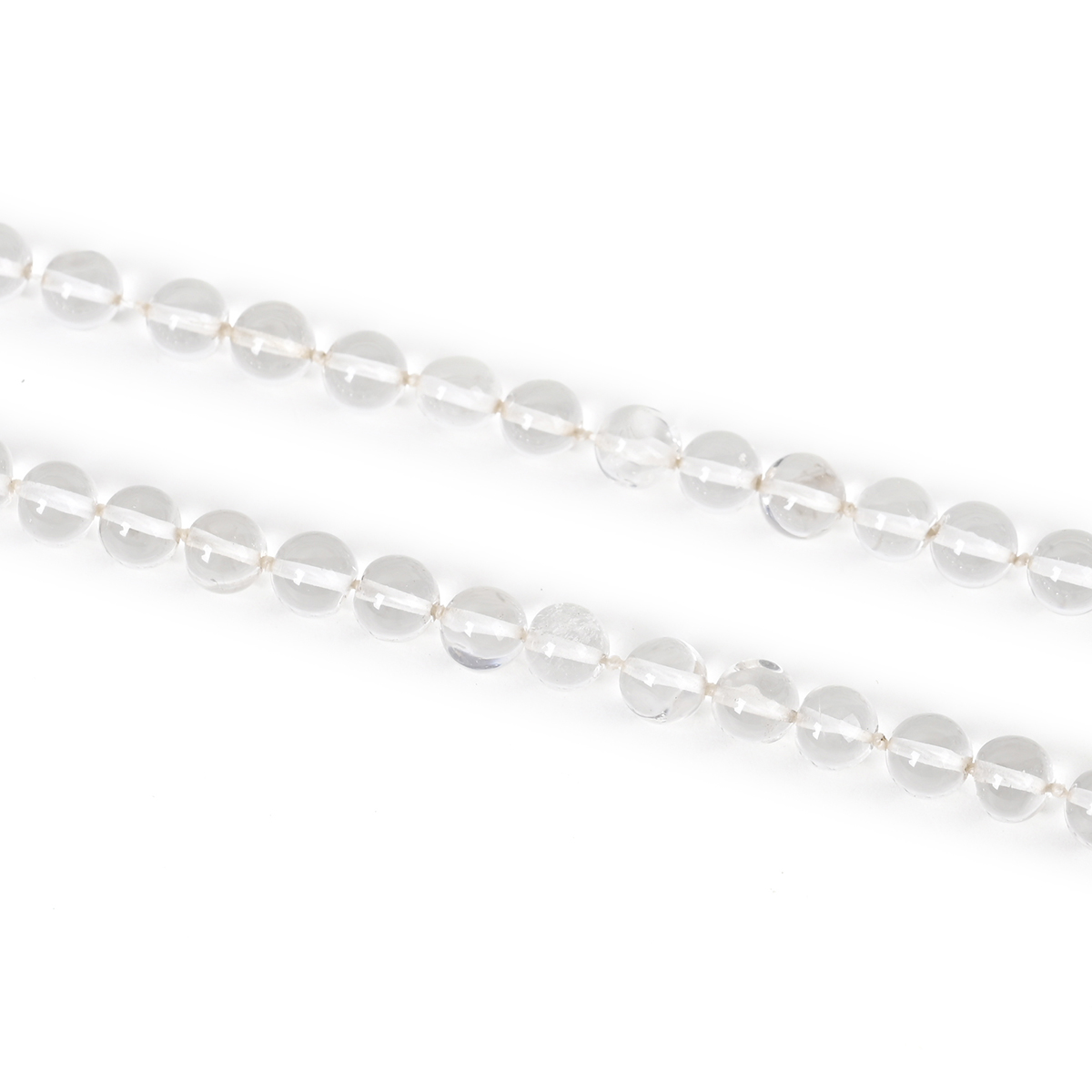 Shiv Ratan Kendra Sphatic Mala for Prayer, Meditation & Spiritual Practices II Length: 40-45 CM II Weight 40-50 Grams II