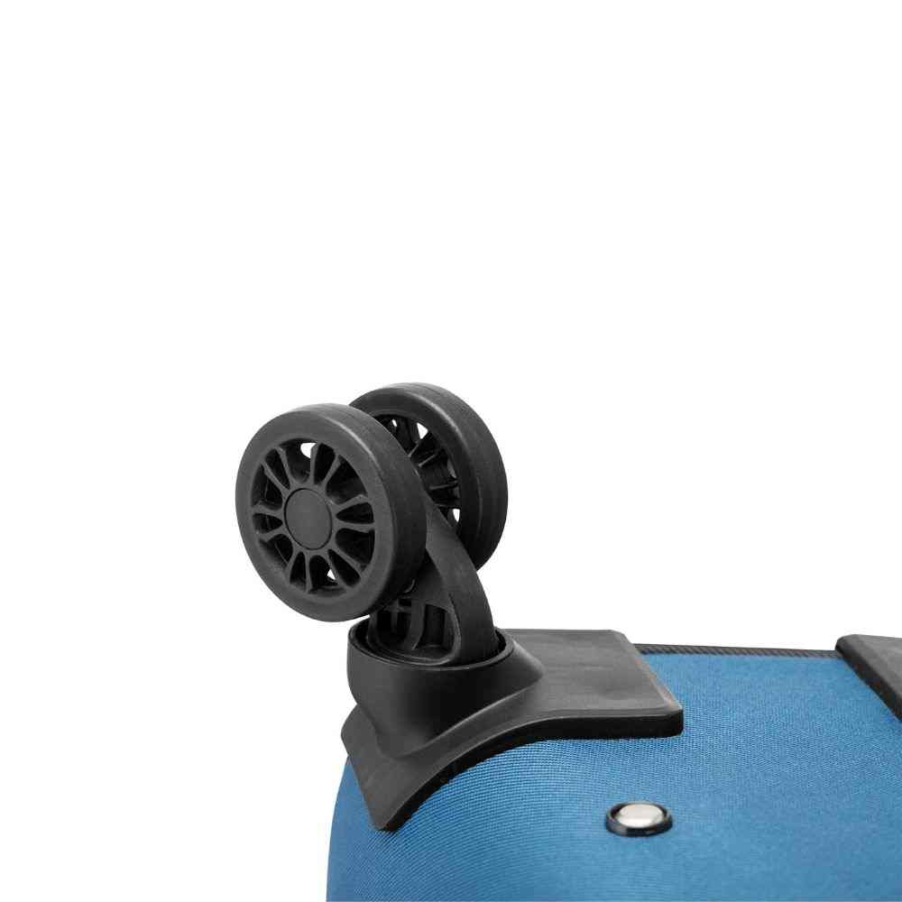 Blue Small Cabin Luggage/Trolley Bag (Free Packing Aids)