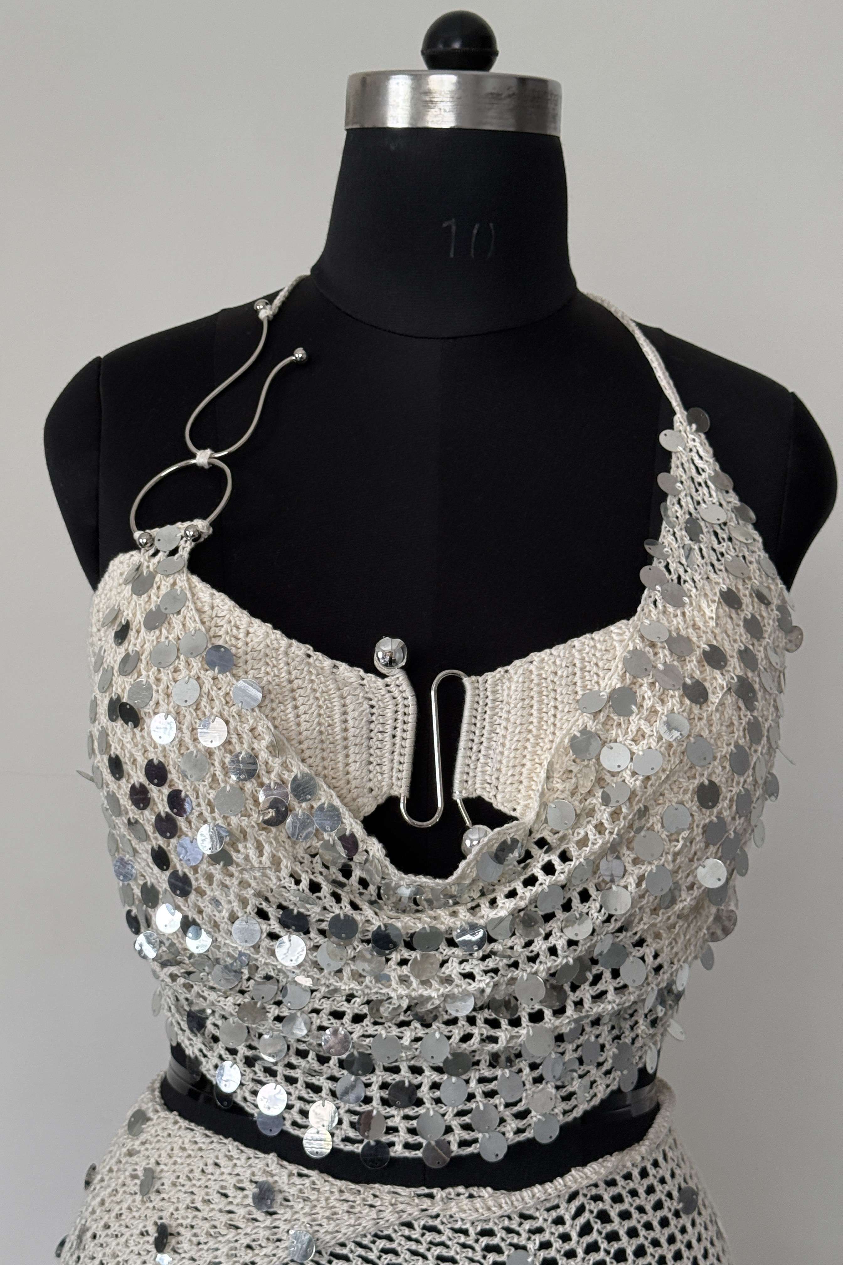 Starry Coast Cowl Top