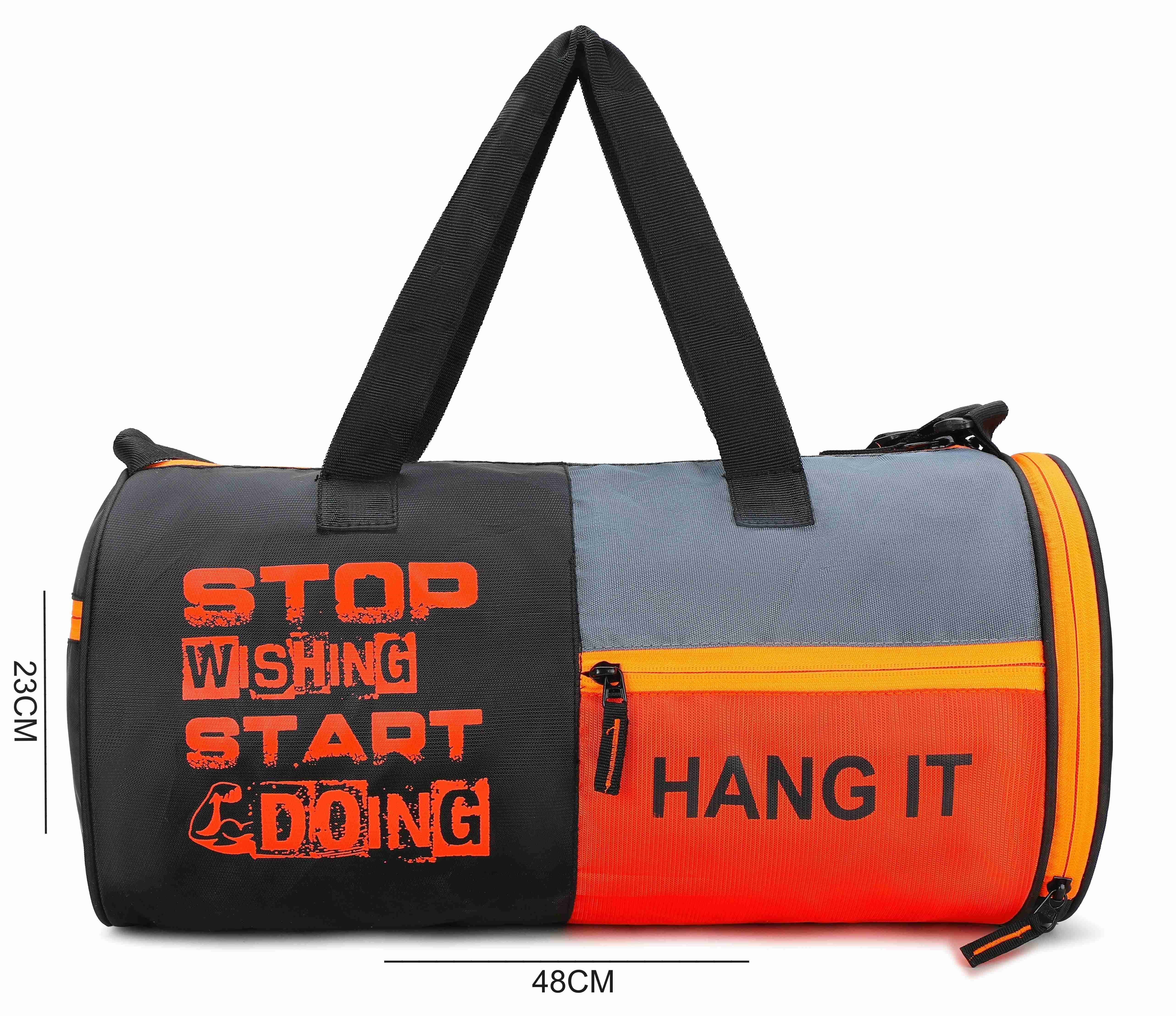 Body Smith | Body Smith Orange Gym Duffle Bag