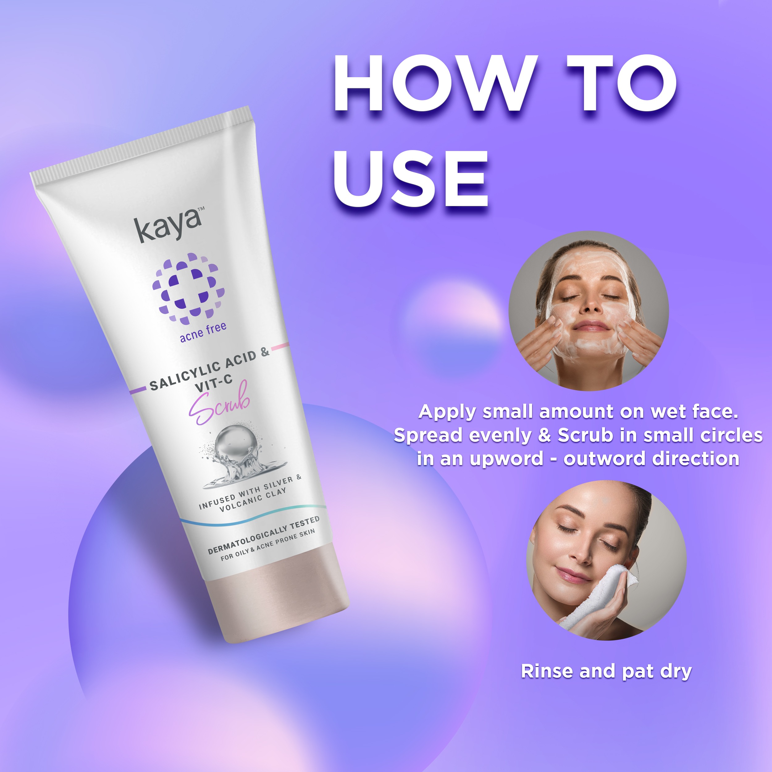 Kaya Salicylic Acid Vit. C Scrub