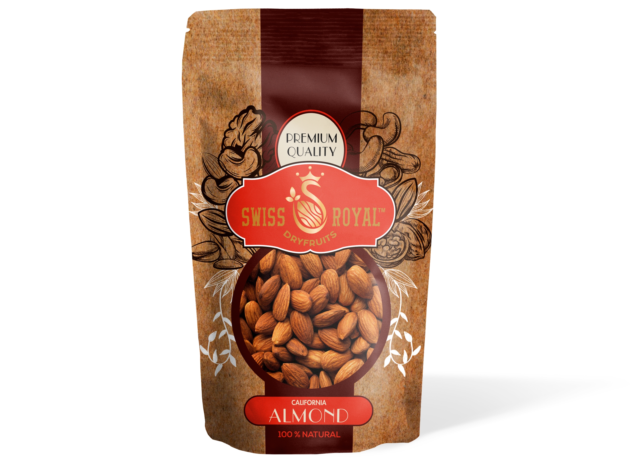 Premium Almonds-500 Gms X 2