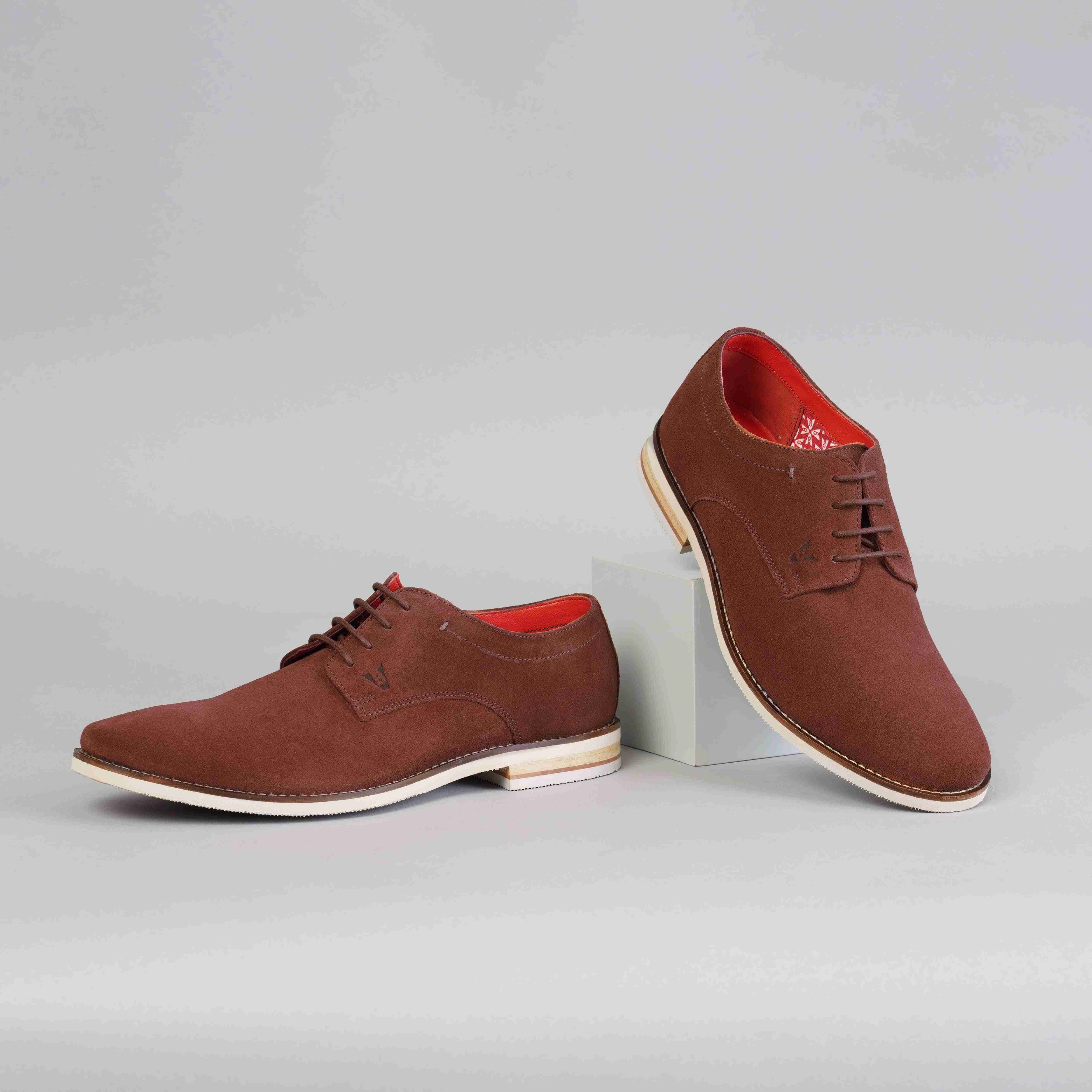 Tan Casual Lace-ups
