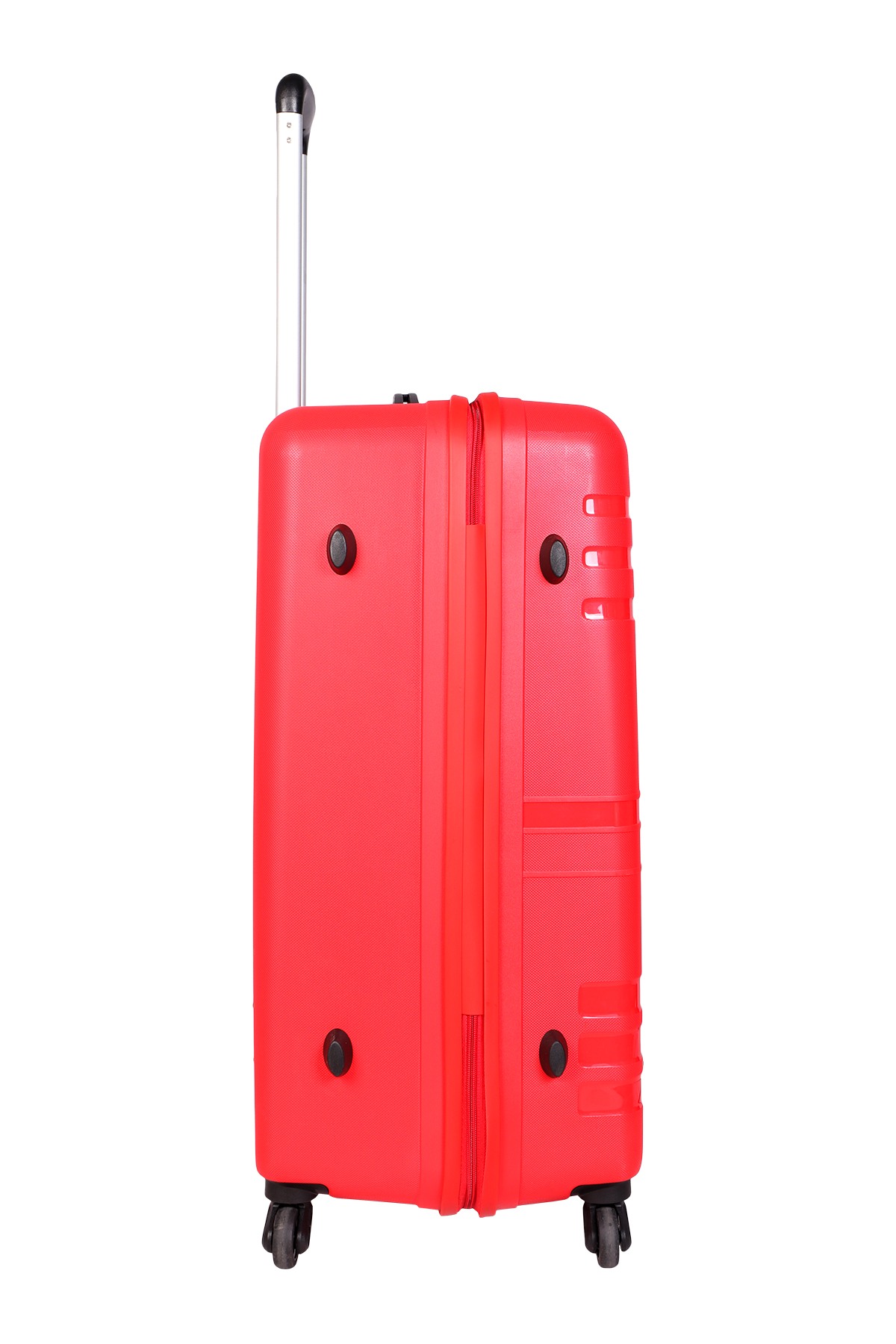 Hard Body Set of 3 Luggage - Aristocrat Jet Trolley bag|Antitheft zip, Number Lock|Cabin+Medium+Large - Red