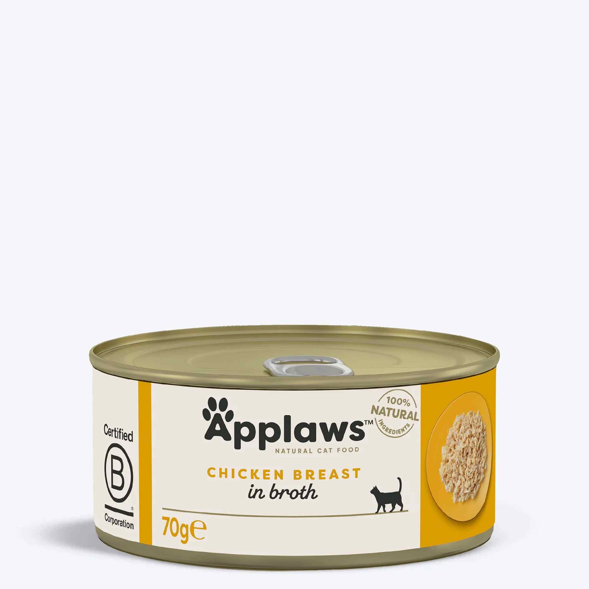Applaws Cat Tin Chicken Breast in Broth Food For Cat 70g