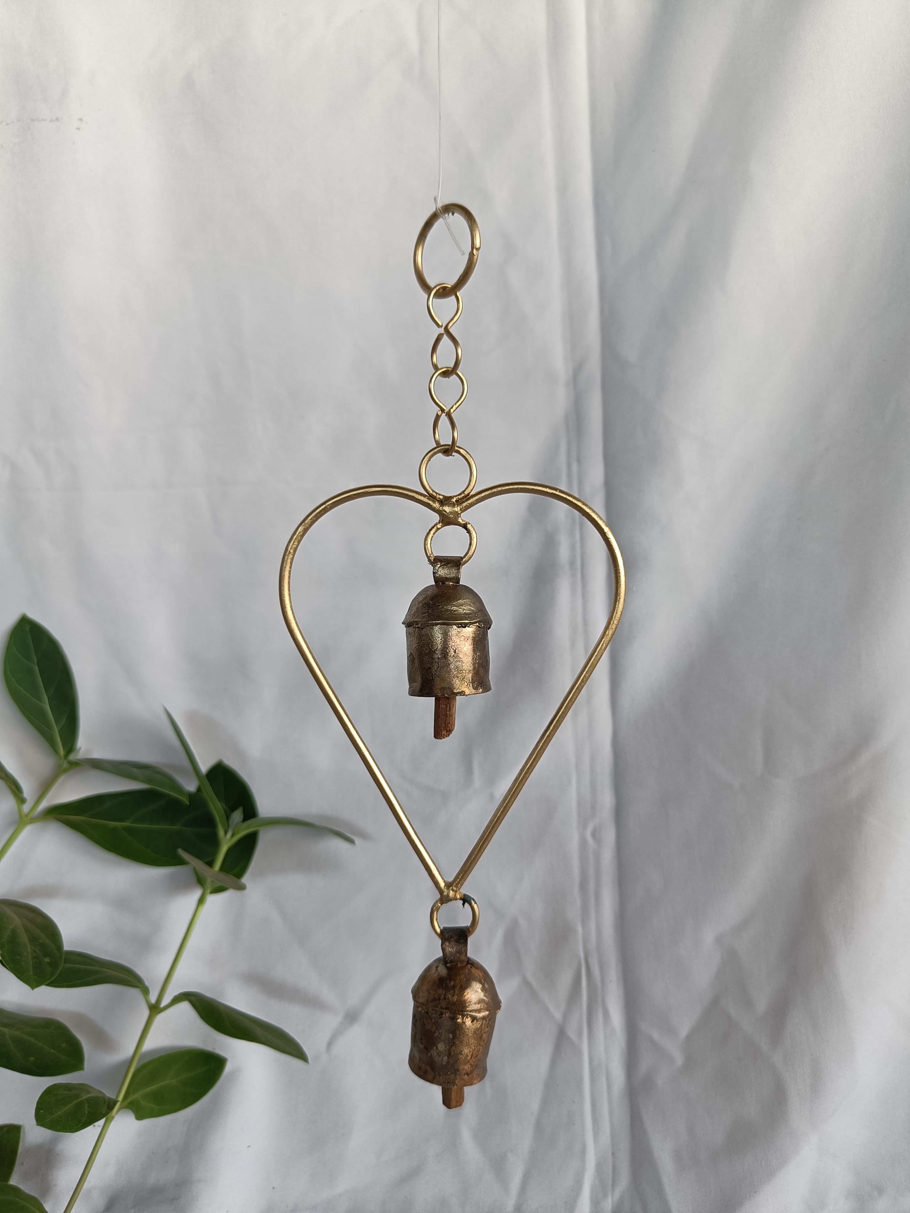 Heart - 2 Bell Hanging
