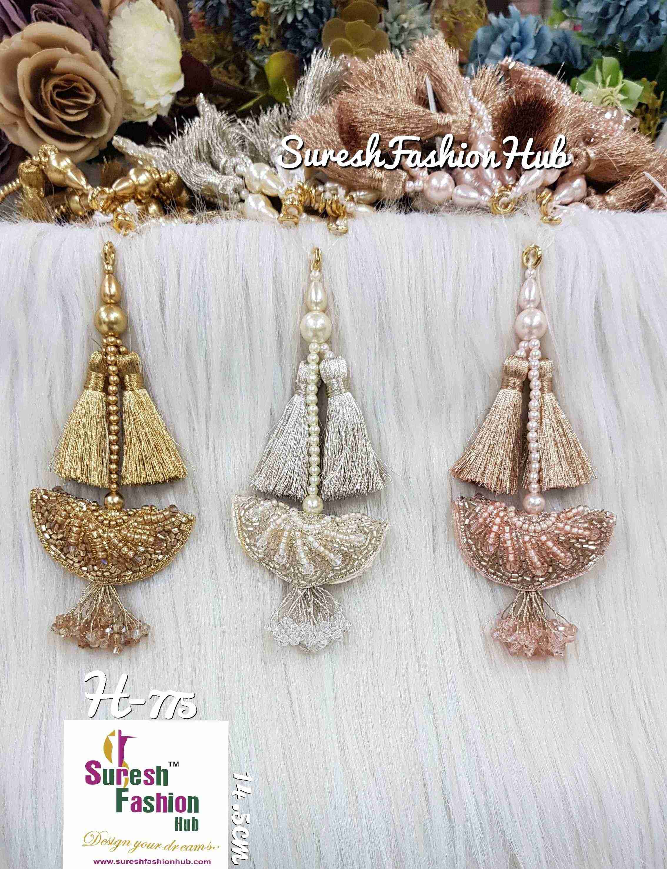 Lustrous Pearl Pearl Bead Tassels