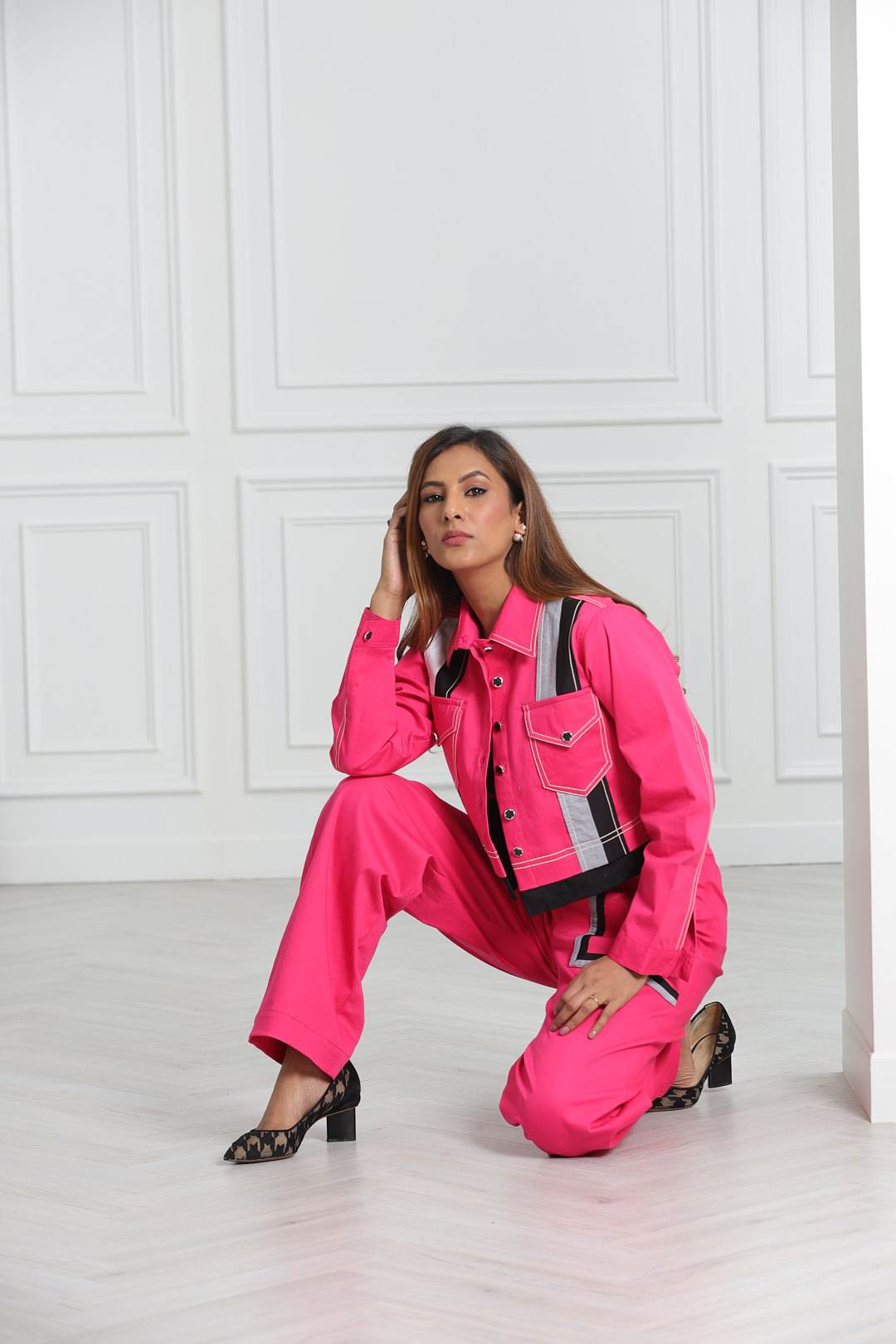 Bubble Pink Jacket set