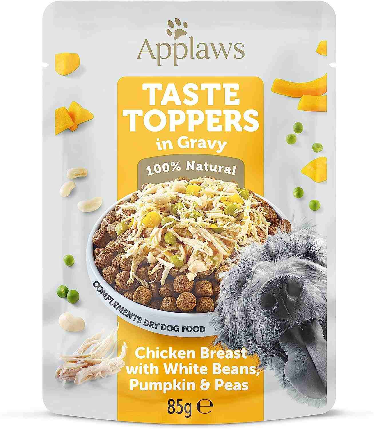 Applaws | Applaws Dog Chicken Breast With White Beans Pumpkin and Peas, 85 g