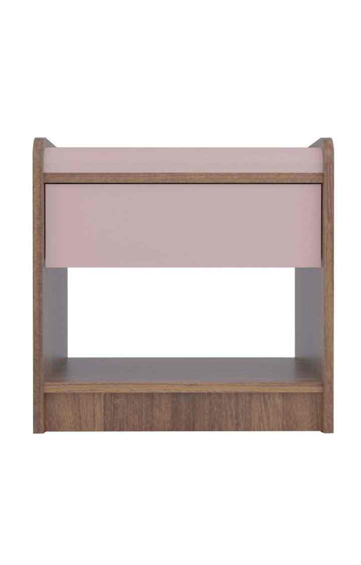 Lixo Bedside Table - Leon Teak (DIY)