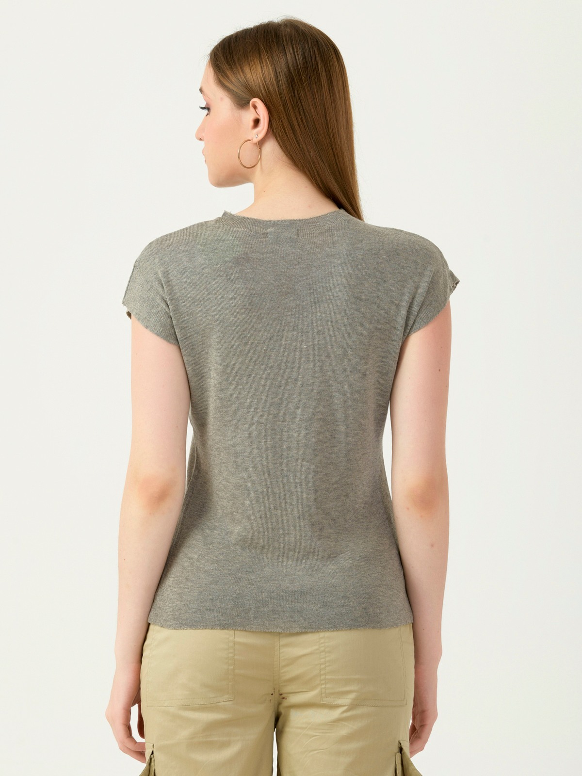 Albion Women Smart Premium Gray T-Shirt