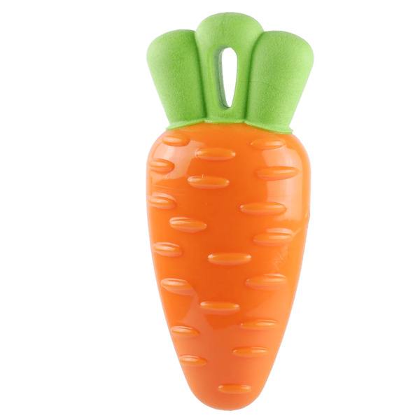 Barkbutler X Fofos Vegi-Bites Carrot Dog Chew Toy