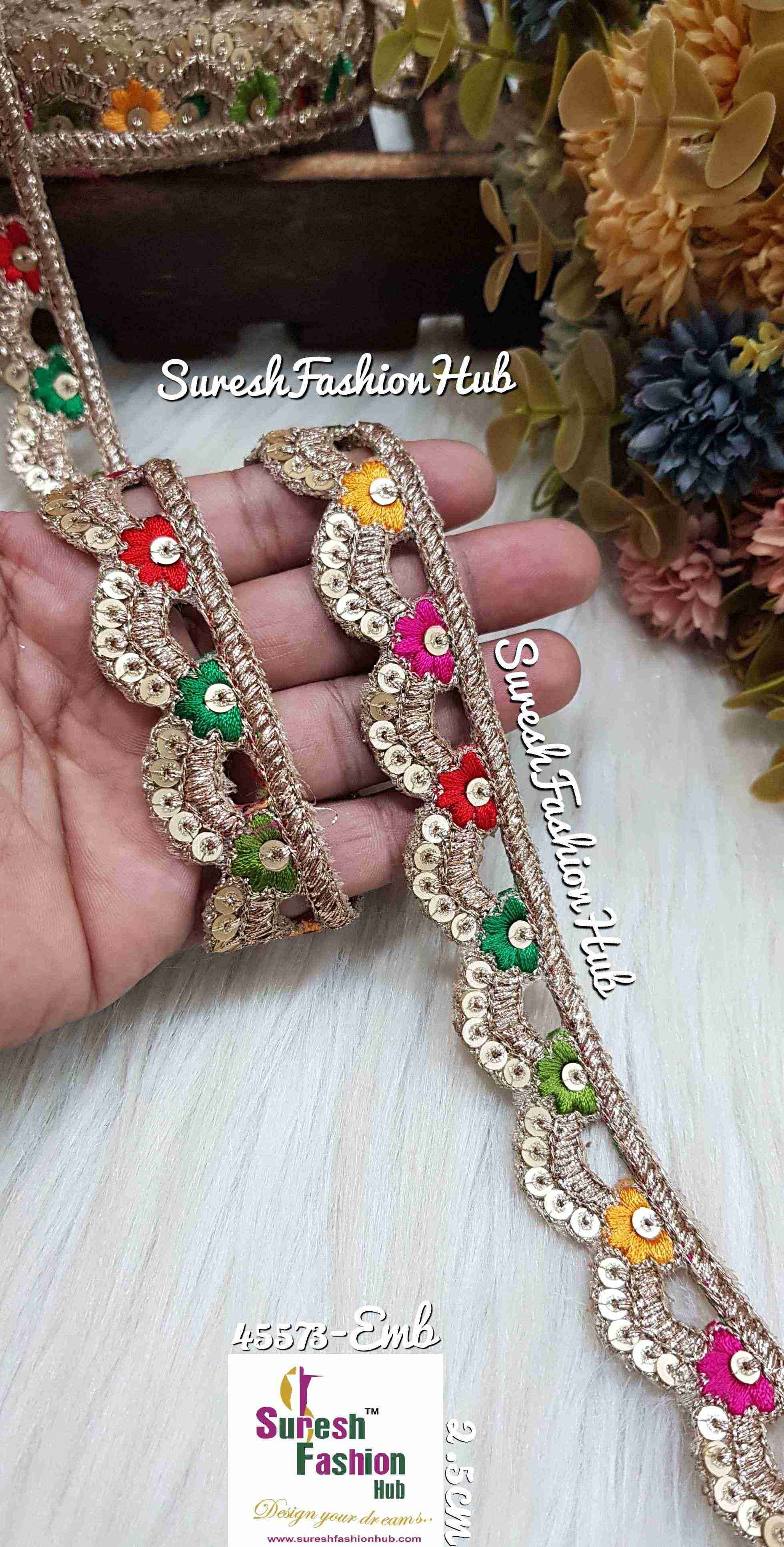 Delicate Embroidery Thread Lace