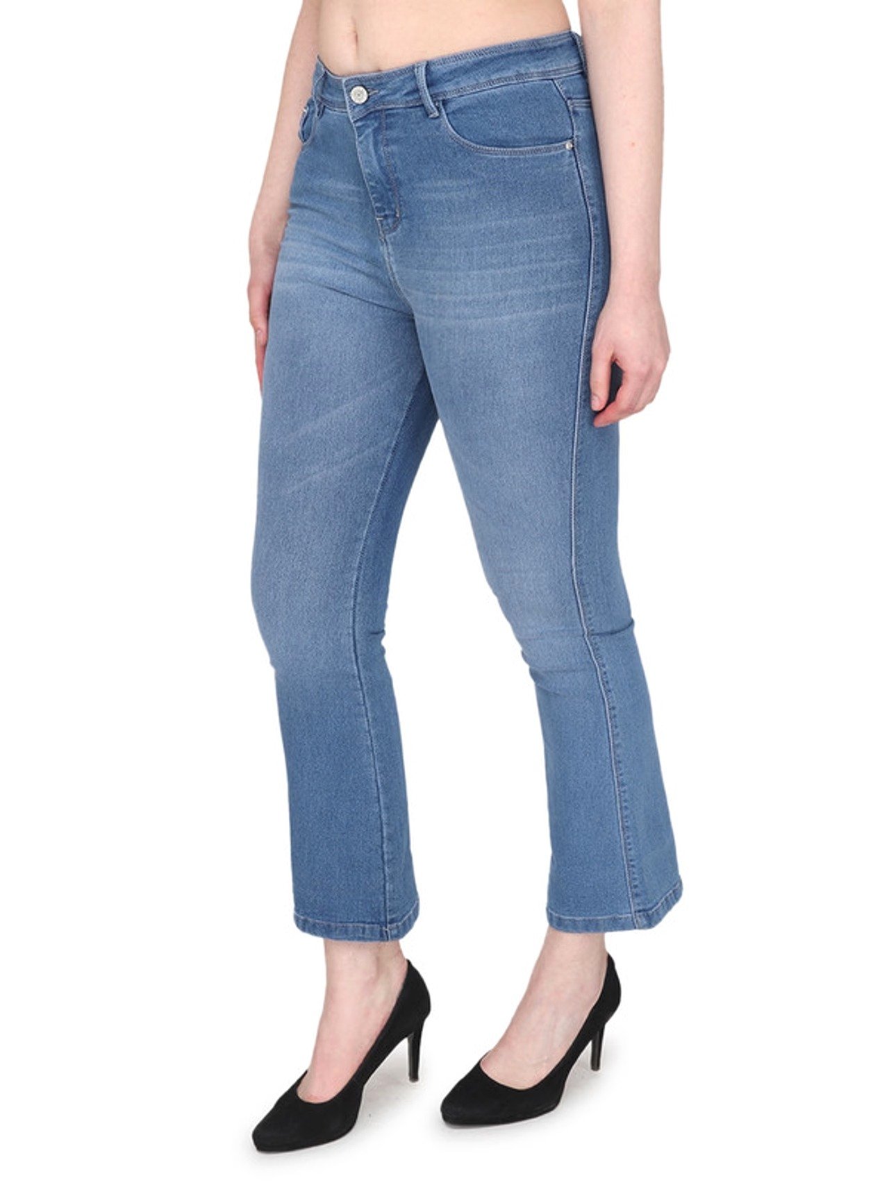 Albion By CnM Women Mid Blue Jeans