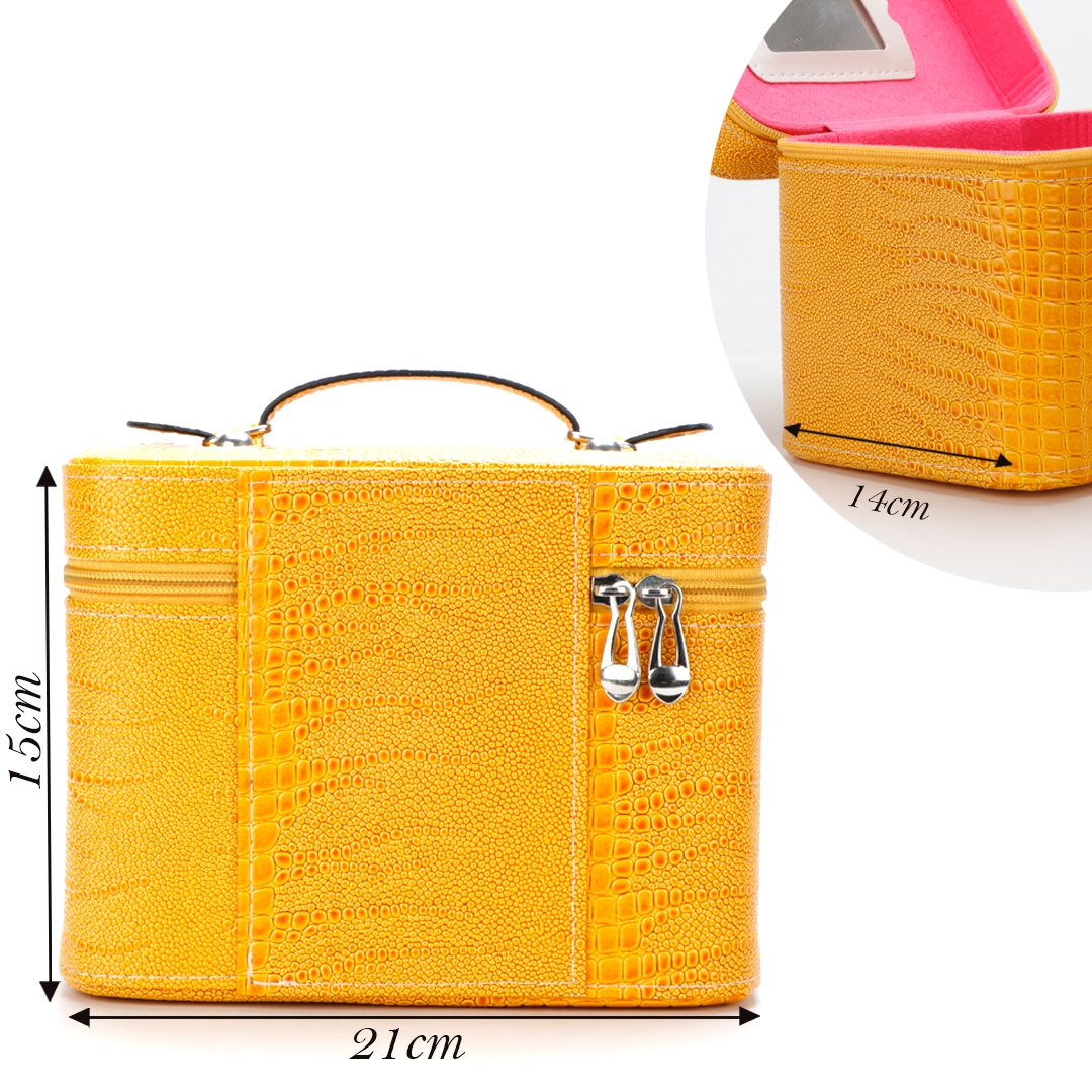 NOTE | Note Vanity Box For Cosmetics & Jewelry (Yellow) 10