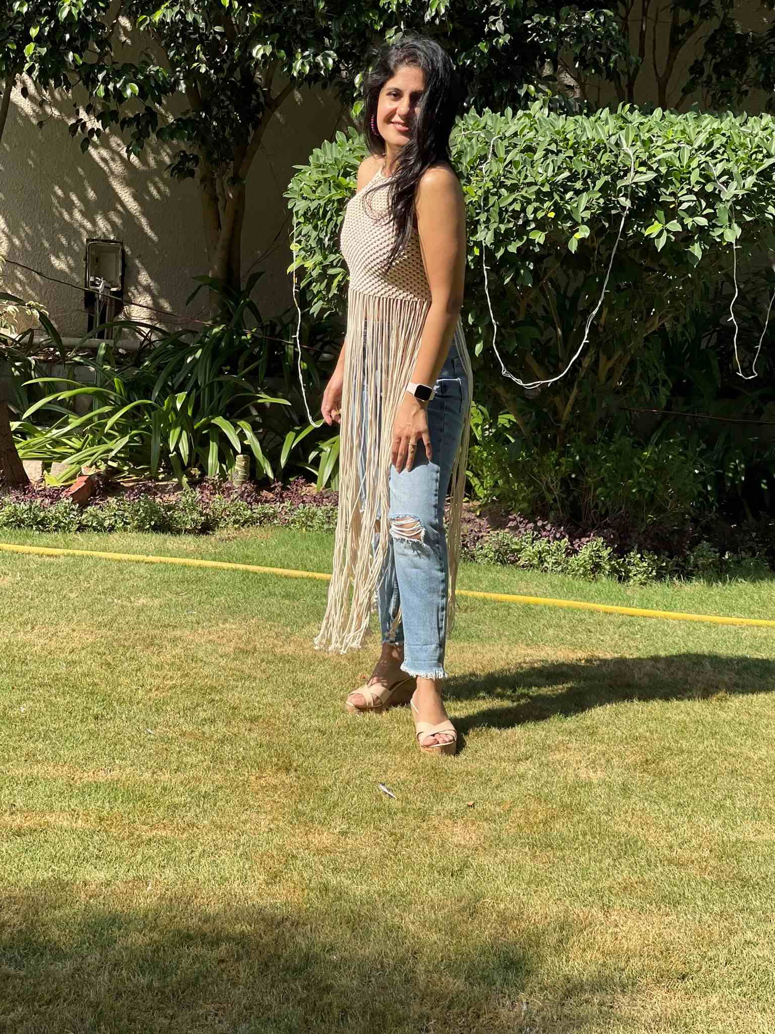 The Go-With-The-Flow Top- Offwhite