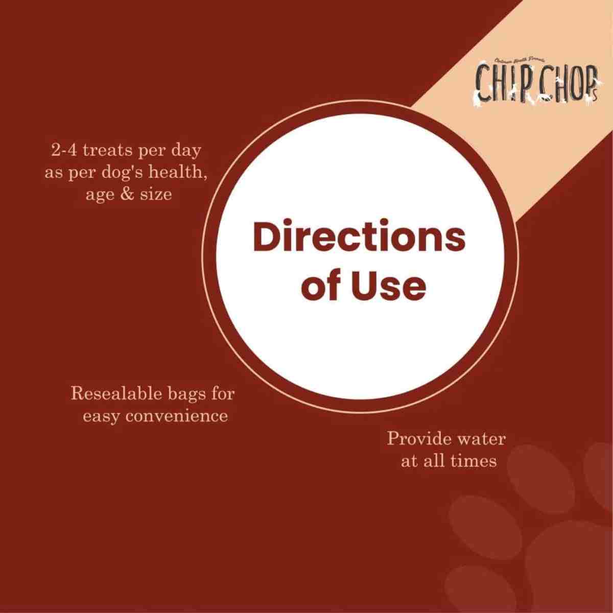 Chip Chops Barbeque Hearts Dog Treat - 70gm