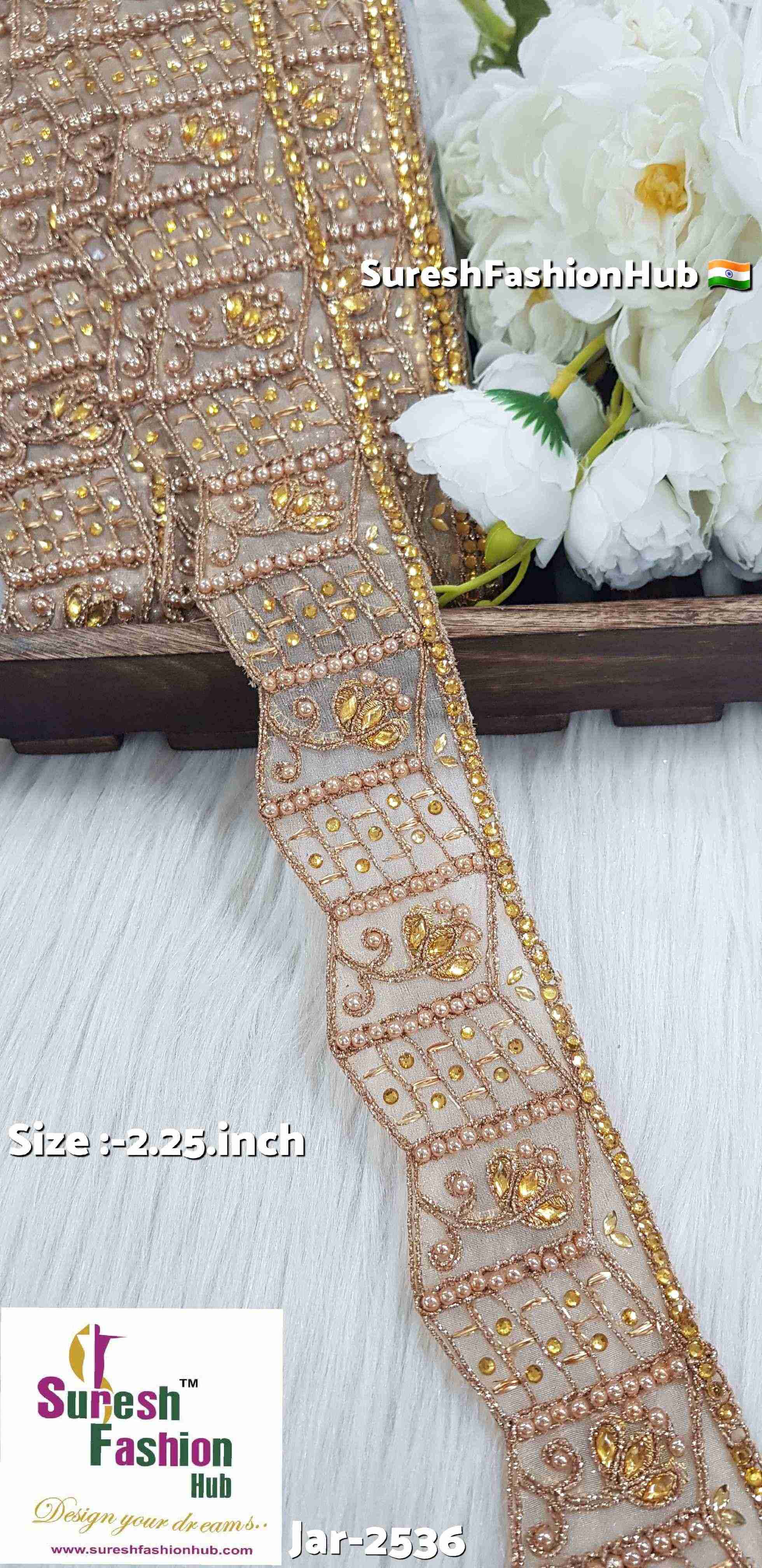 Pearl Gota Embroidery Lace