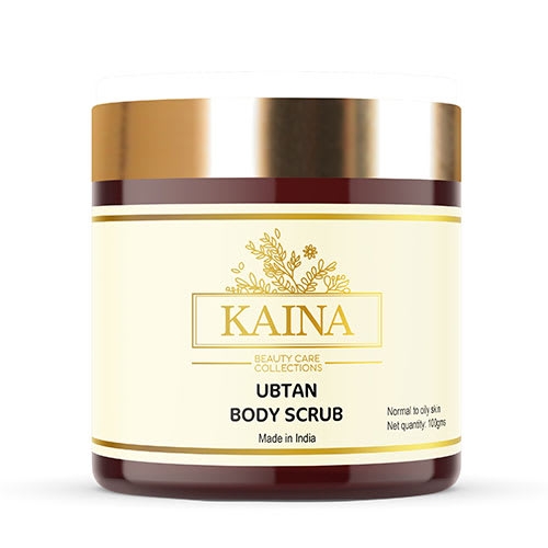 Kaina Cosmetics | Kaina Skincare Ubtan Body Scrub 100g | lighten Dark Spots 0