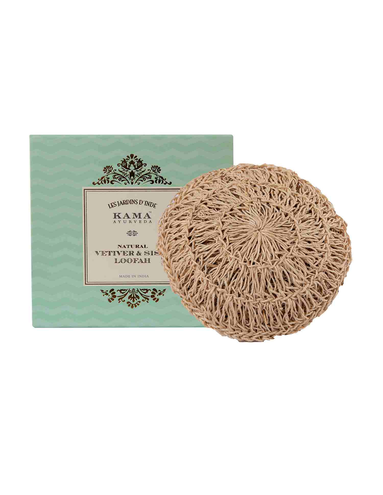 Natural Vetiver And Sisal Loofah • 50gm