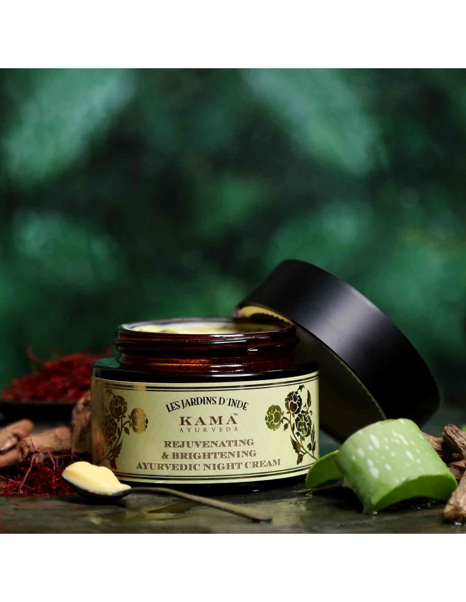Rejuvenating & Brightening Ayurvedic Night Cream • 50gm