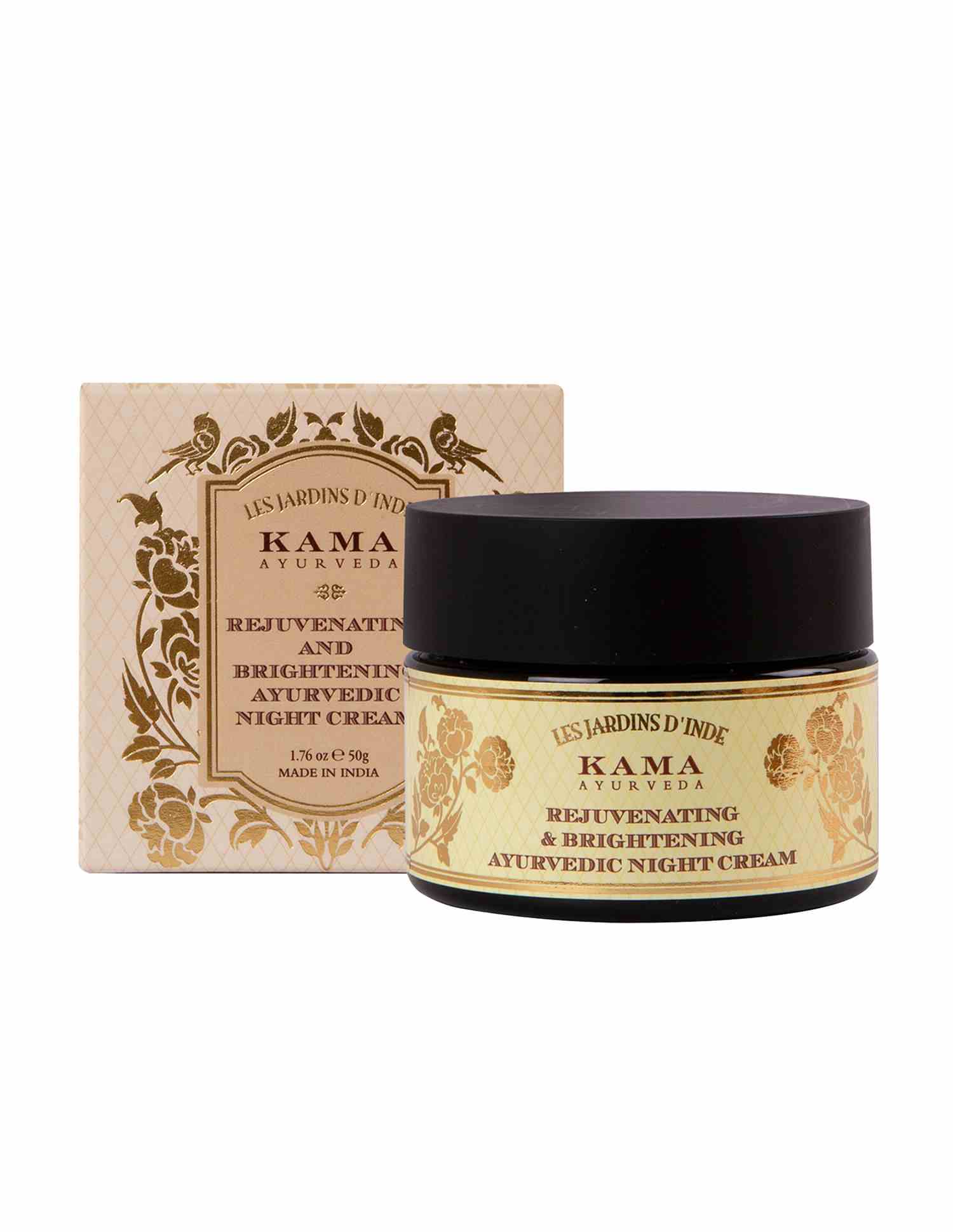 Rejuvenating & Brightening Ayurvedic Night Cream • 50gm