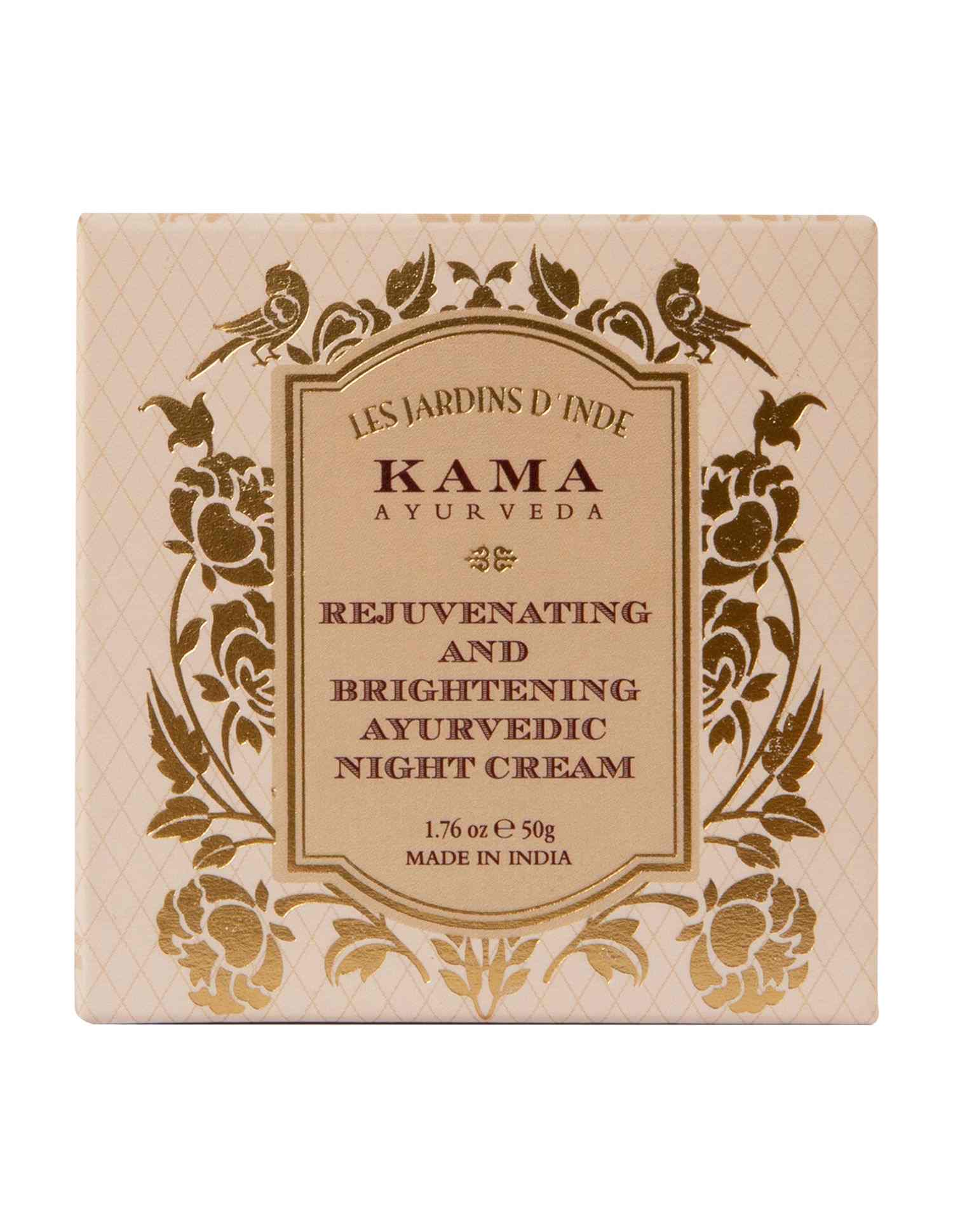 Rejuvenating & Brightening Ayurvedic Night Cream • 50gm