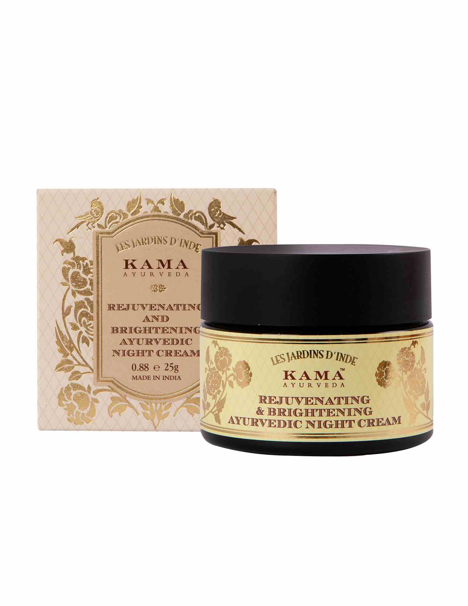 Rejuvenating & Brightening Ayurvedic Night Cream • 25gm