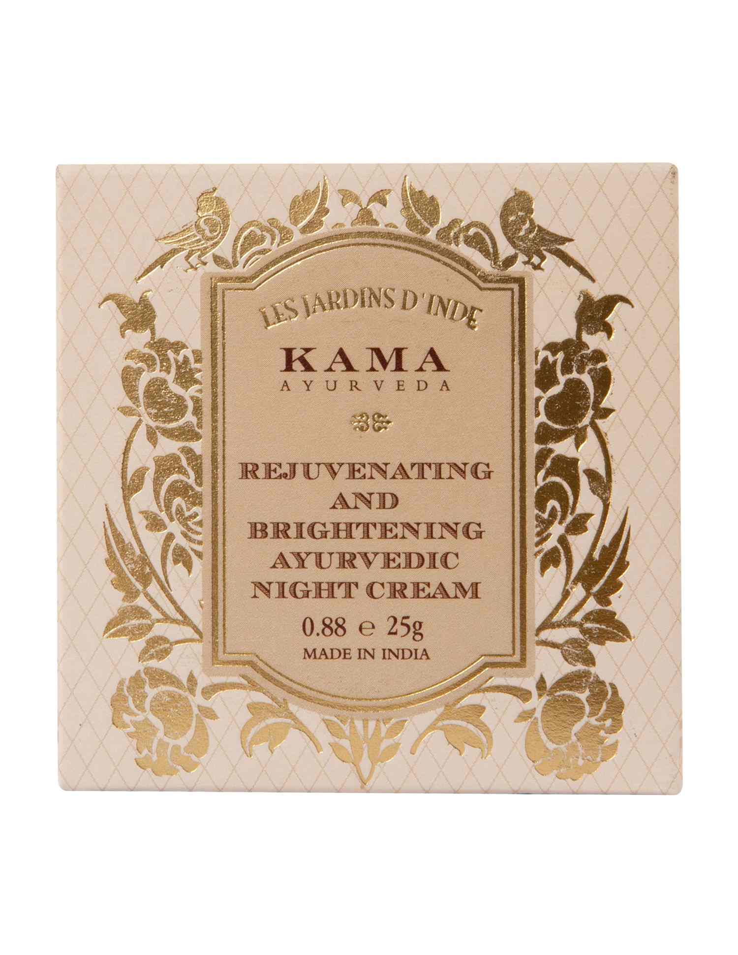 Rejuvenating & Brightening Ayurvedic Night Cream • 25gm